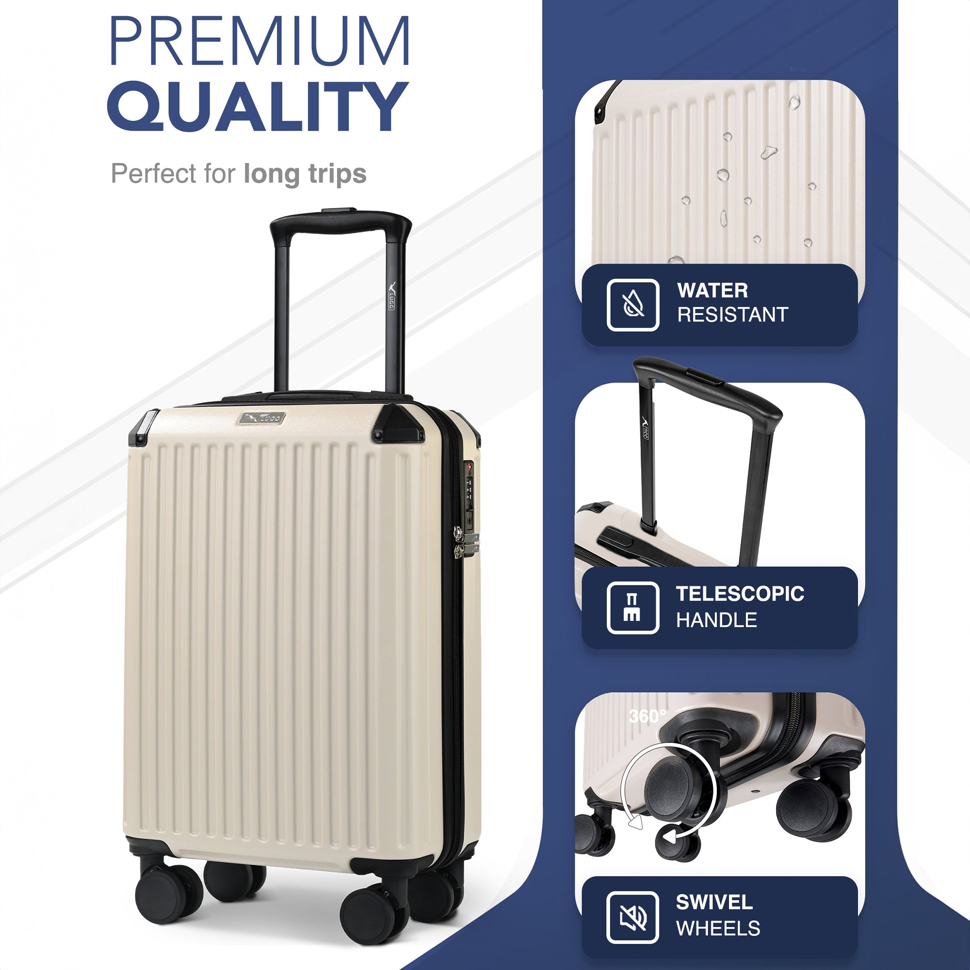 Sky Rover 3pc Set in Taupe - Clearance