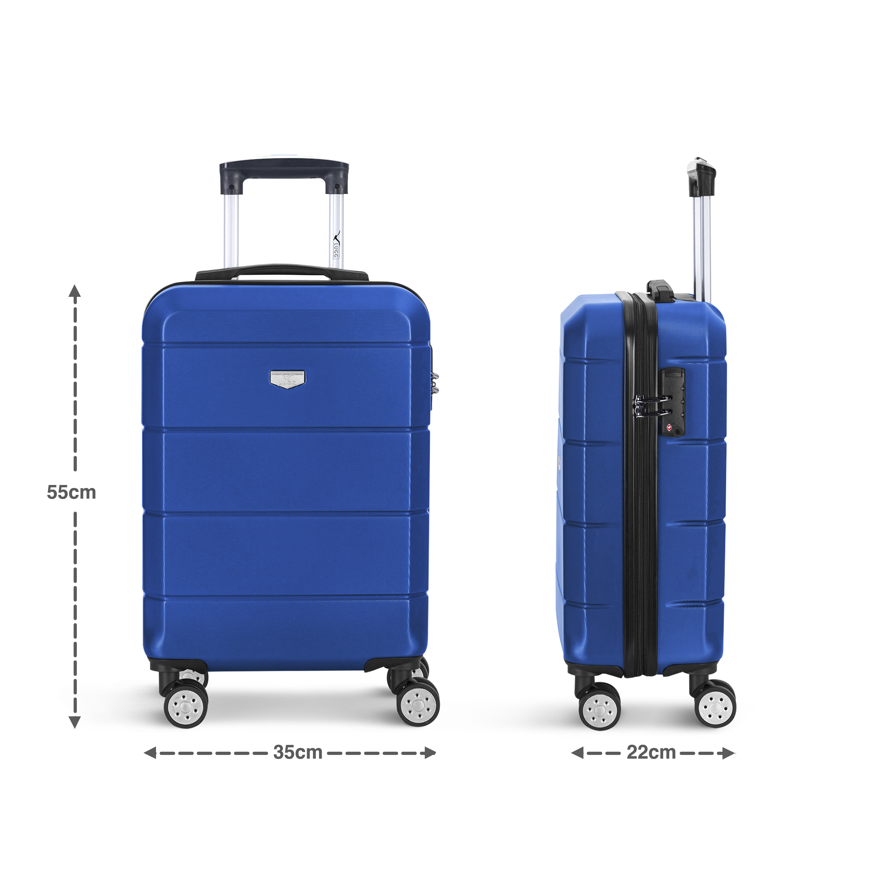 Jetset 20" Cabin Suitcase in Blue