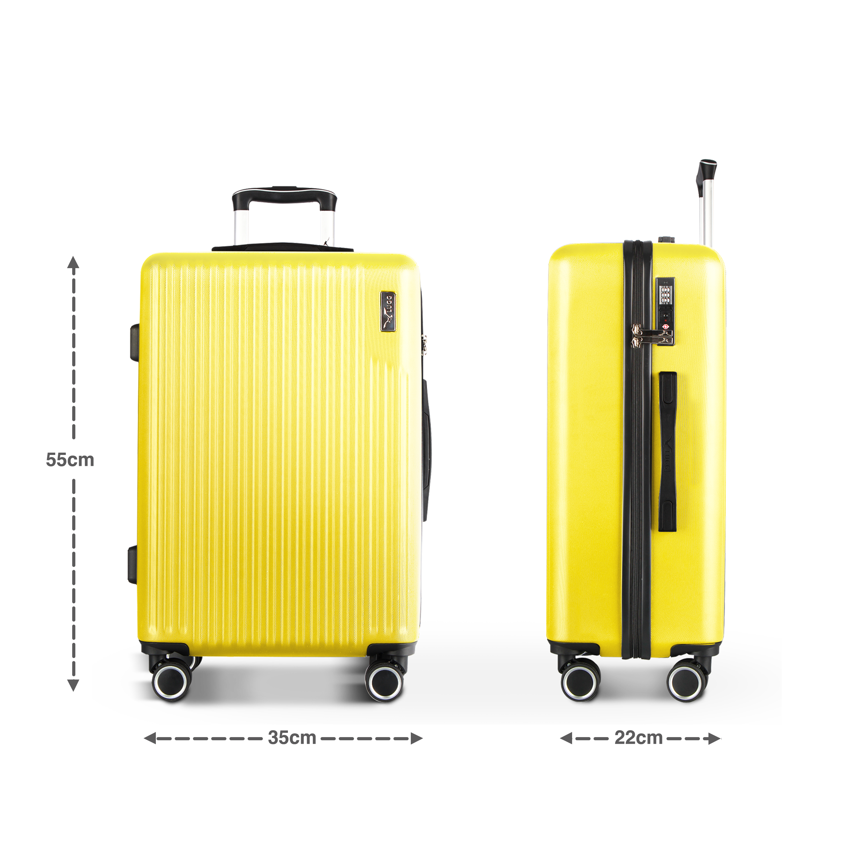 Vacay 20" Cabin Suitcase in Citrine - Clearance