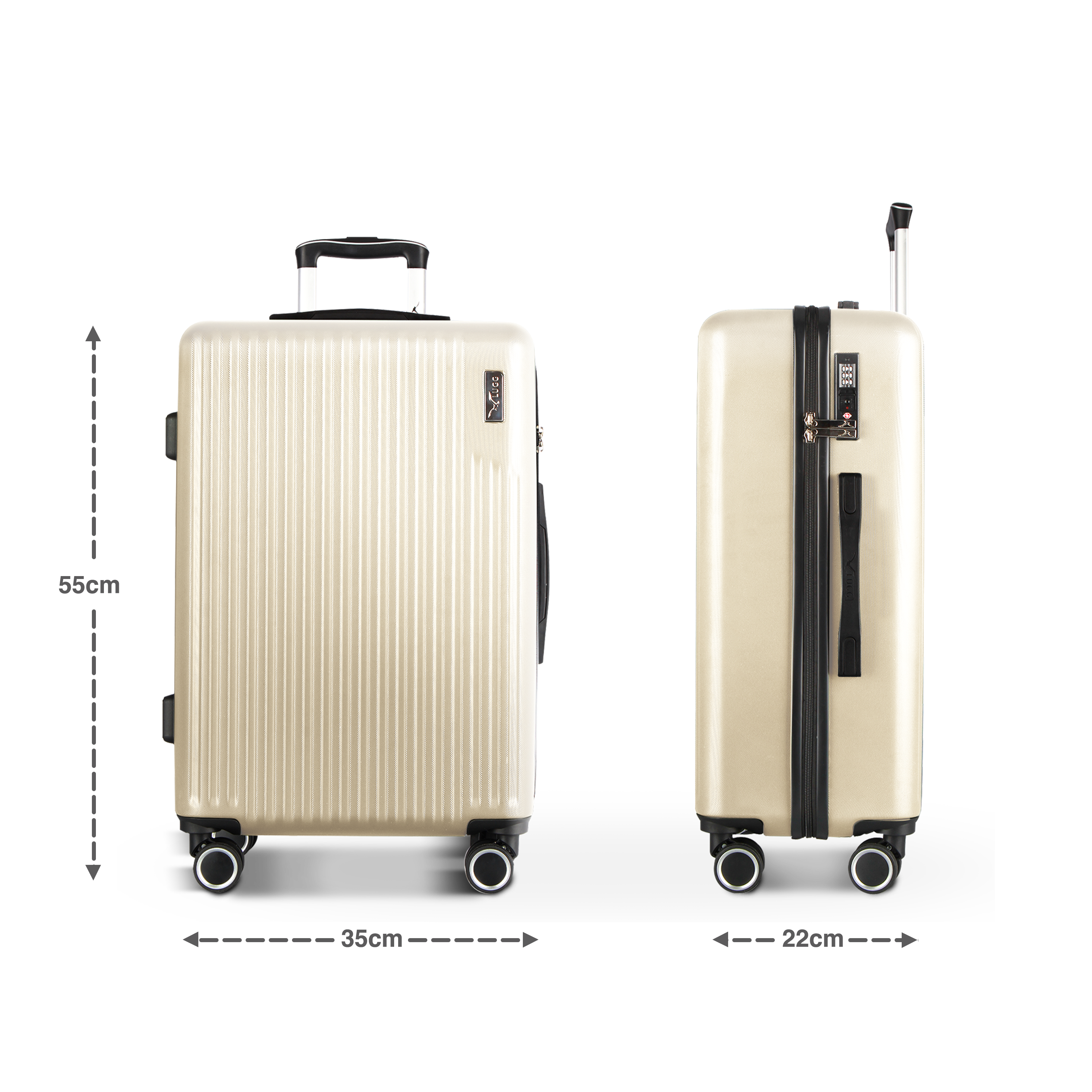 Vacay 20" Cabin Suitcase in Earth