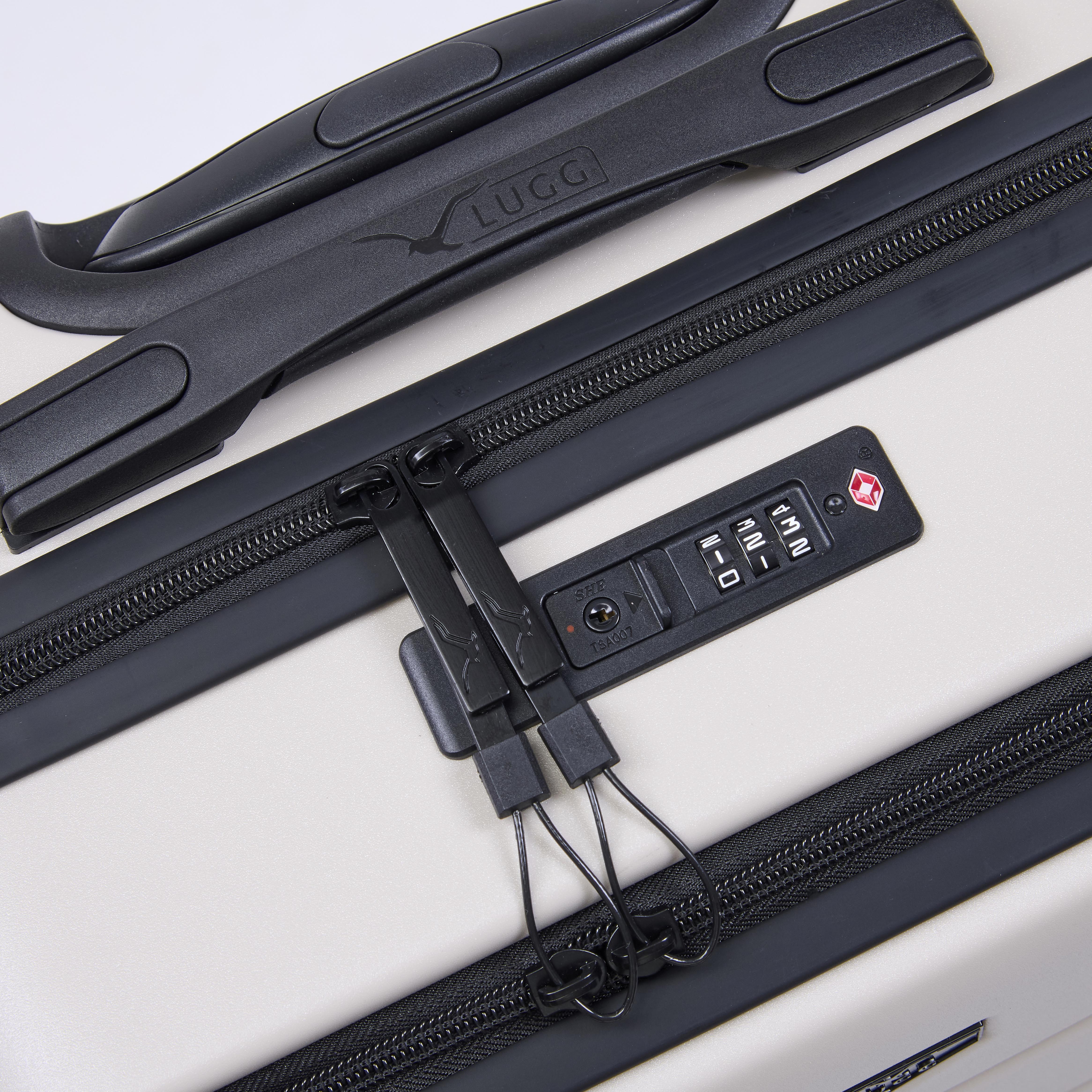 Lugg Flex Plus 20” Cabin Suitcase in Beige