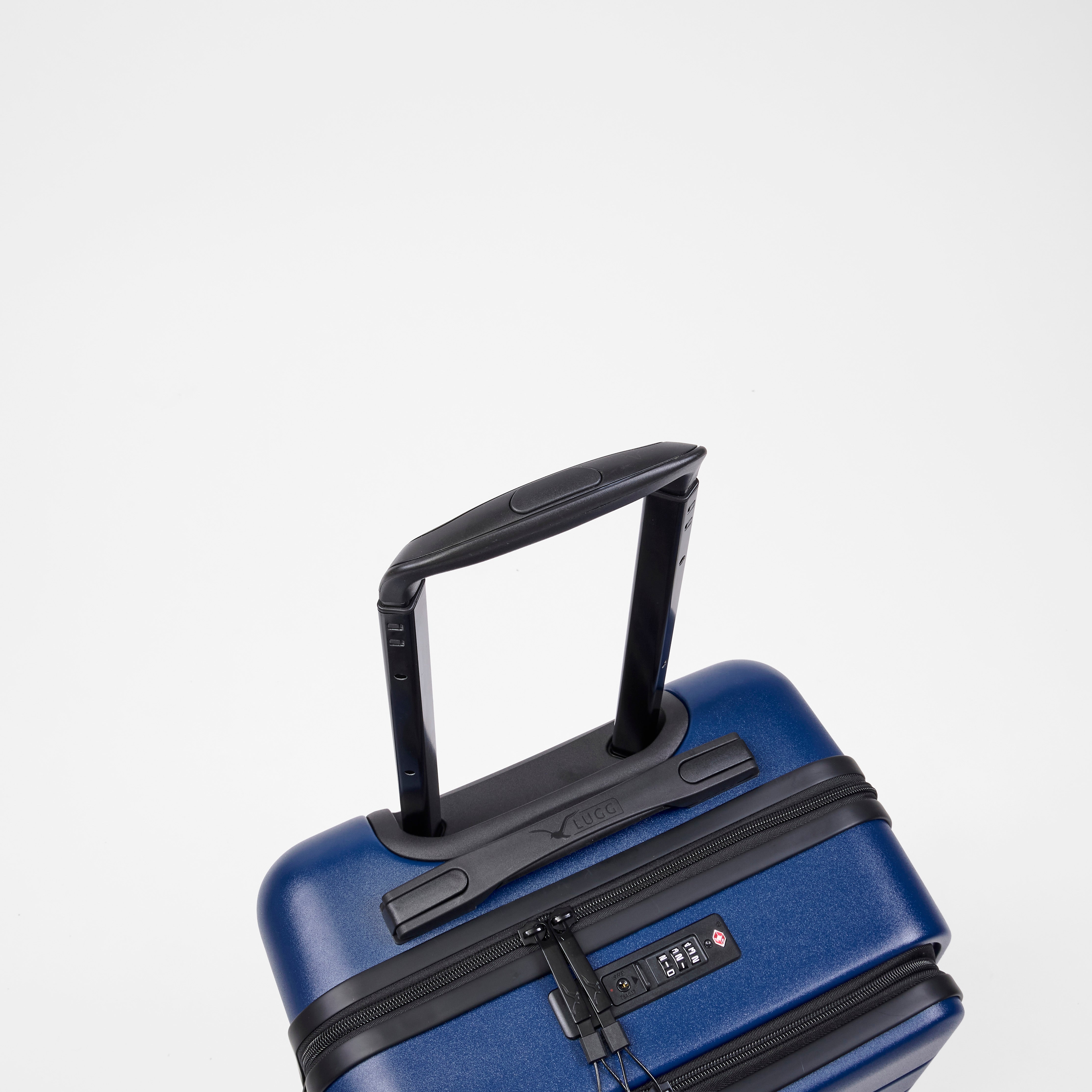 Lugg Flex Plus 20” Cabin Suitcase in Navy Blue