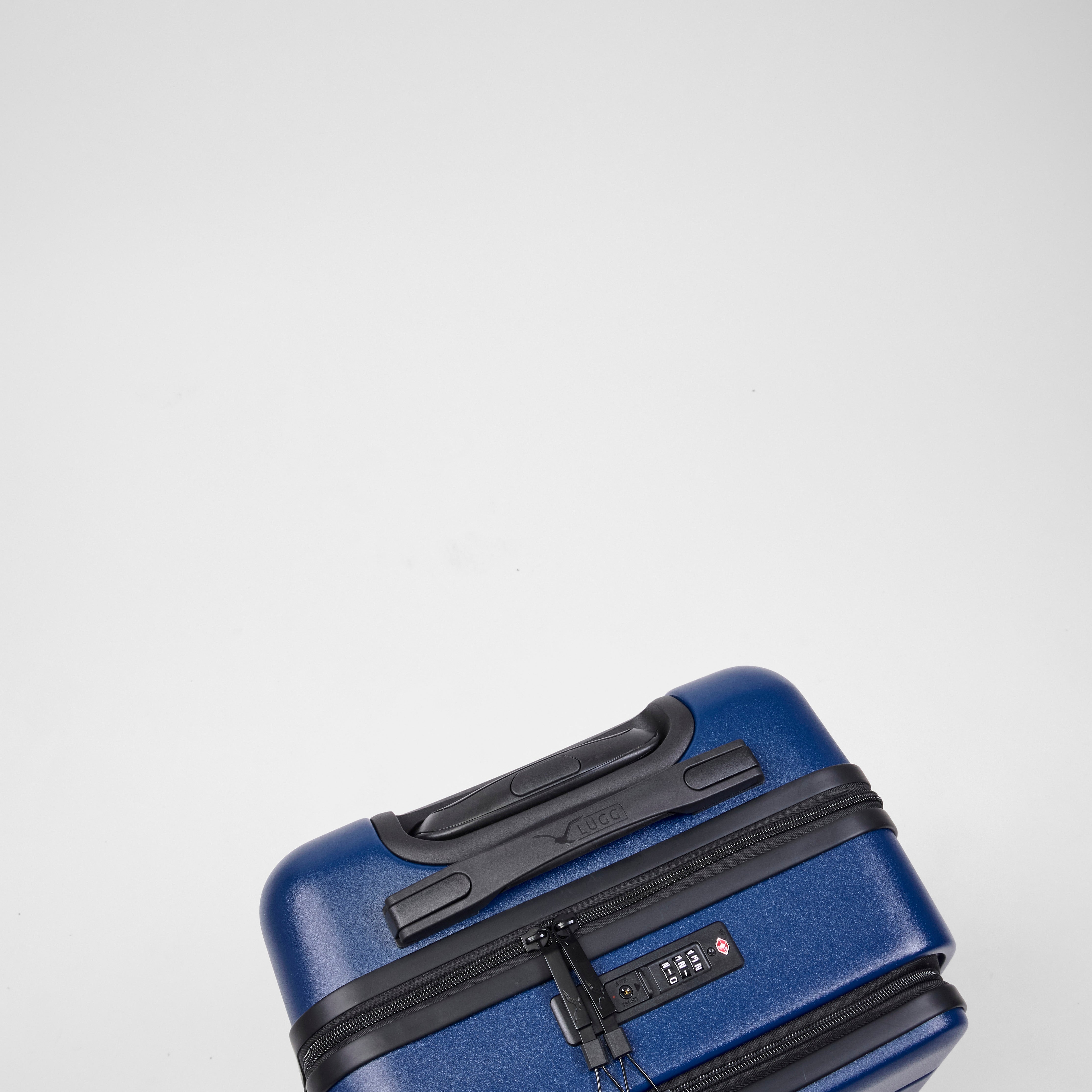 Lugg Flex Plus 20” Cabin Suitcase in Navy Blue