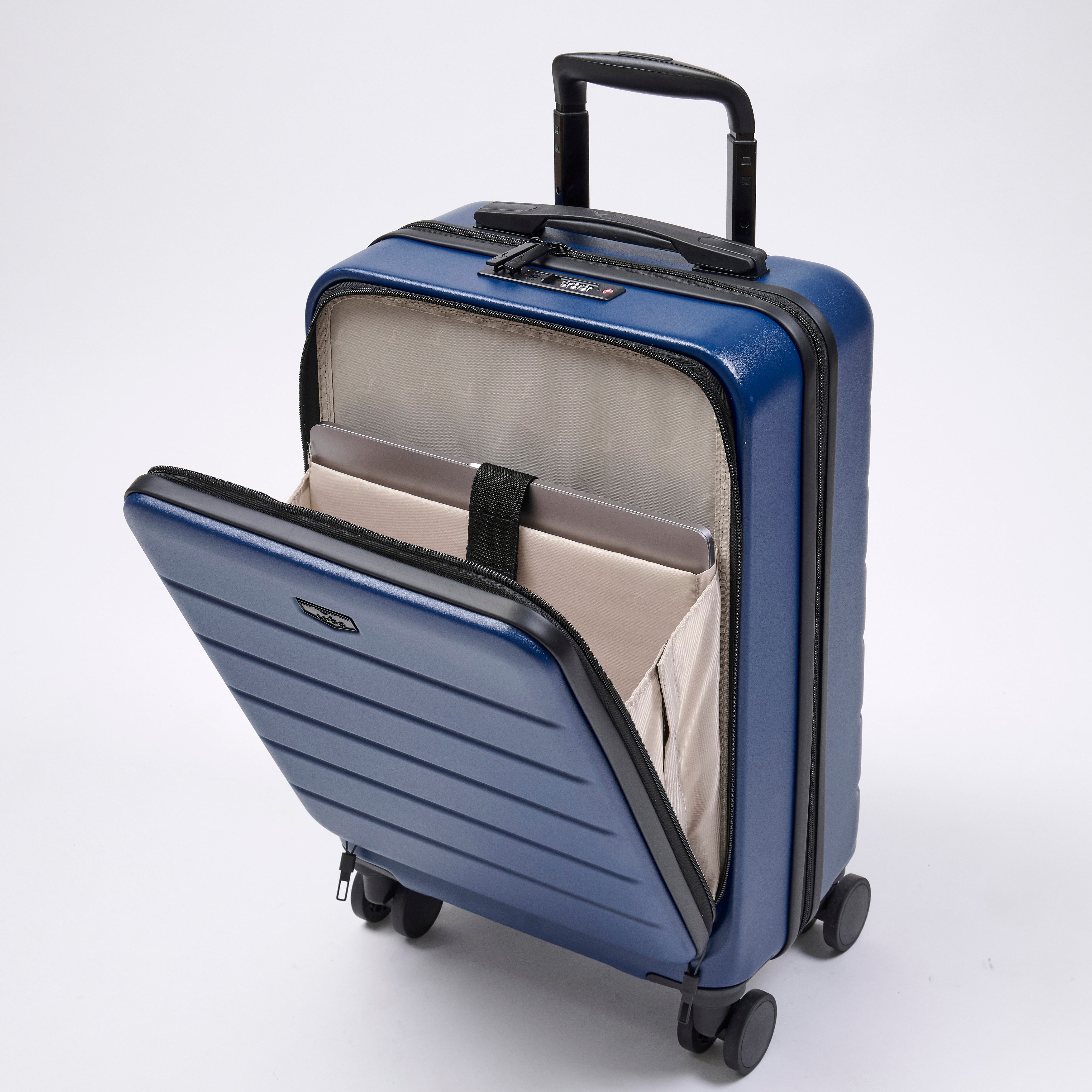 Lugg Flex Plus 20” Cabin Suitcase in Navy Blue