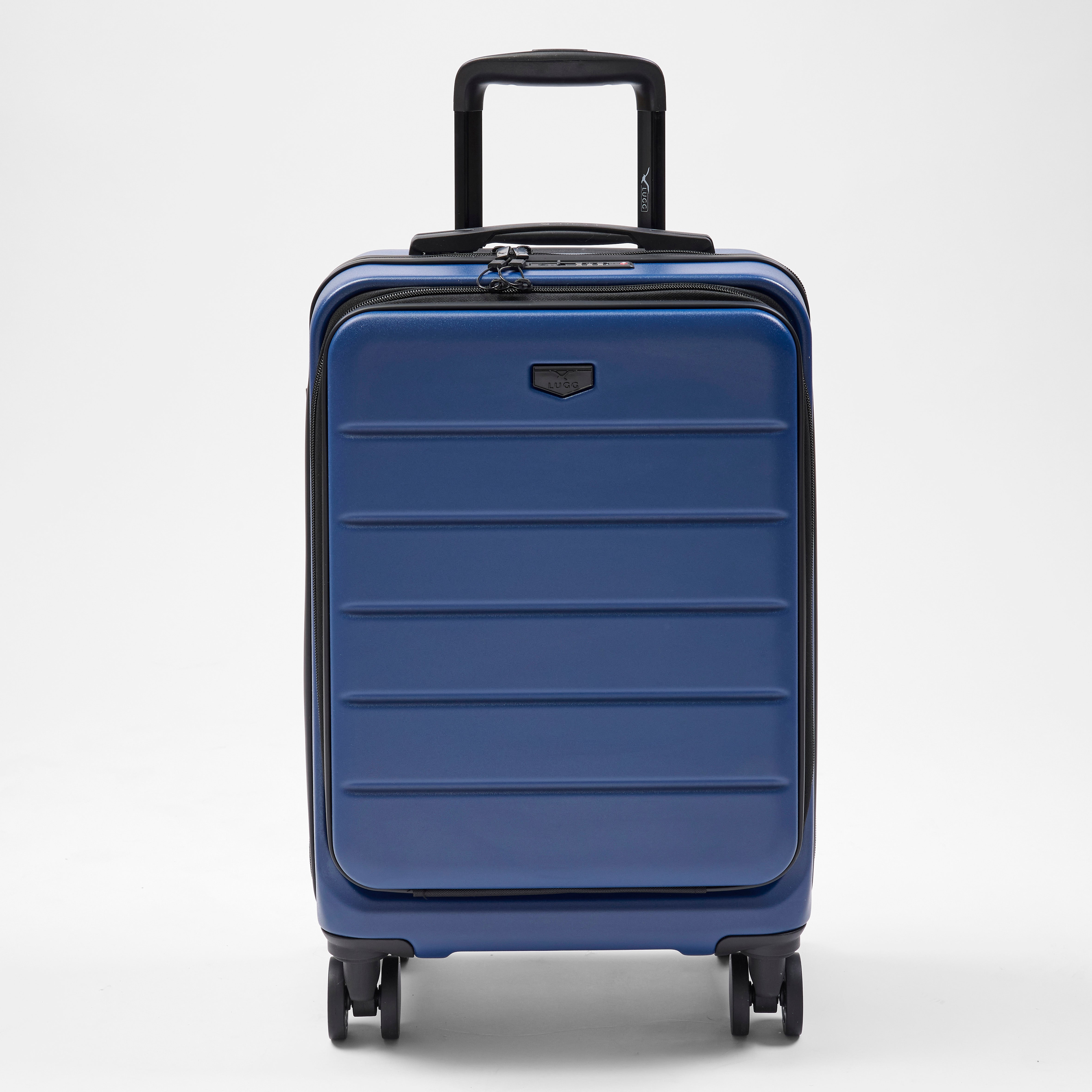Lugg Flex Plus 20” Cabin Suitcase in Navy Blue