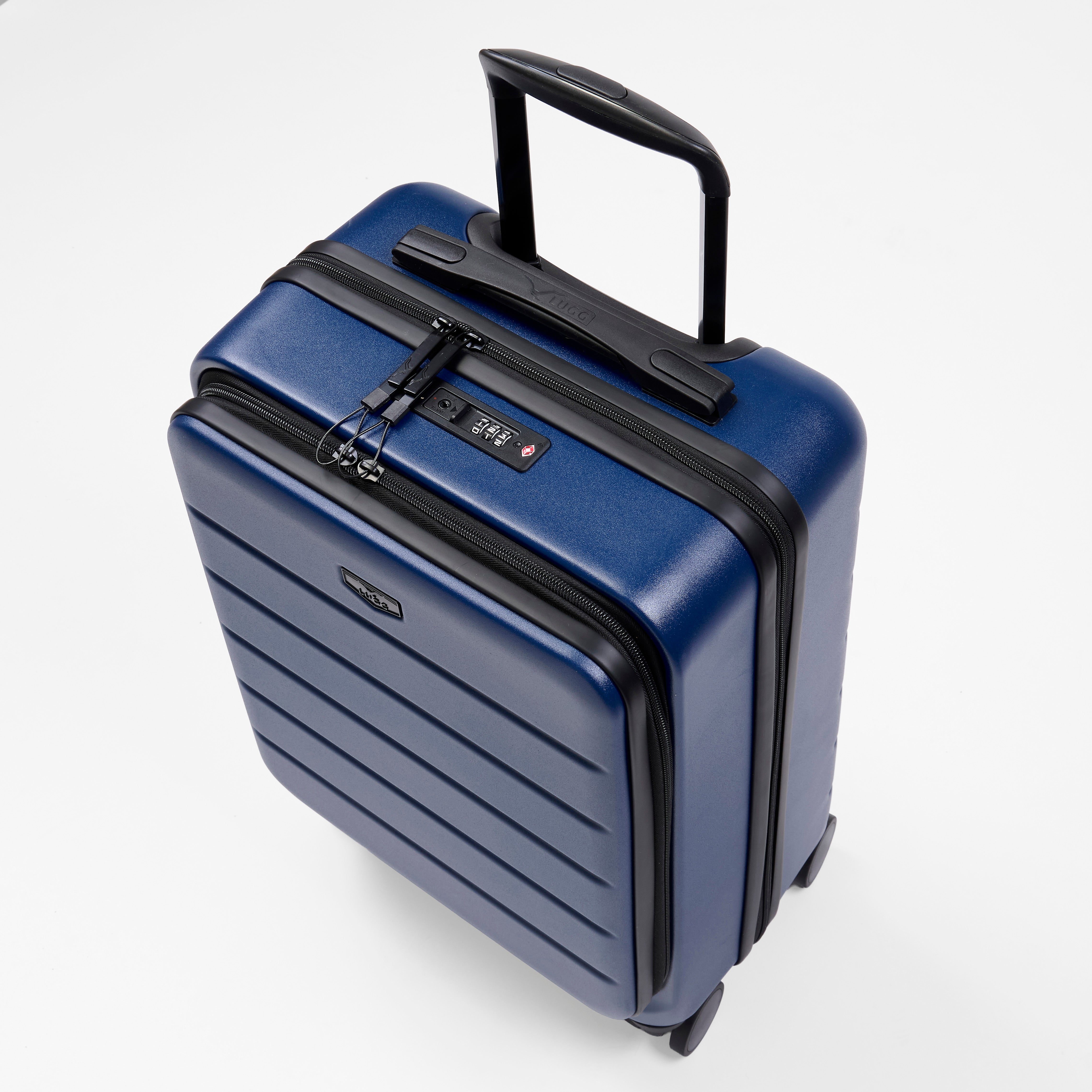 Lugg Flex Plus 20” Cabin Suitcase in Navy Blue