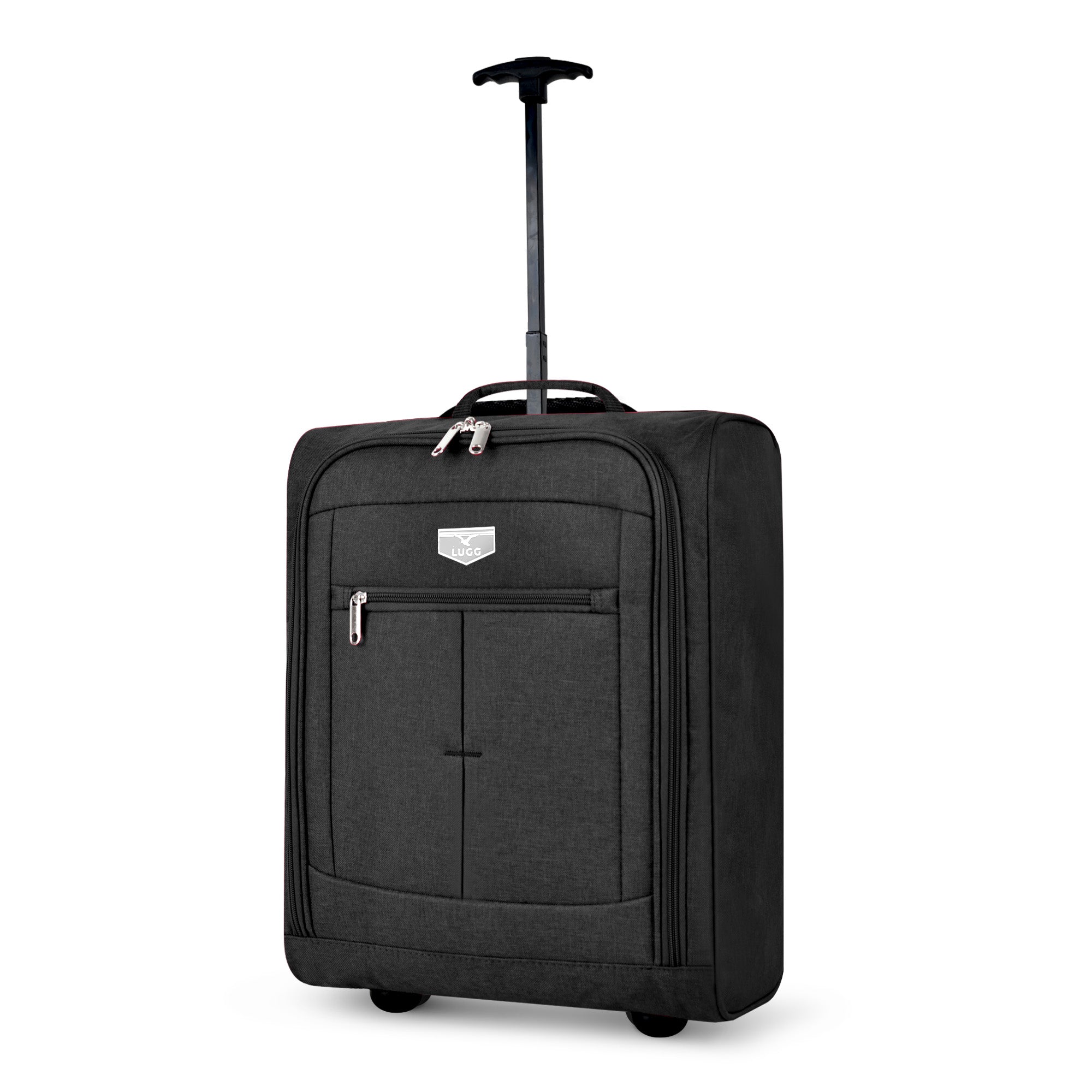 Soft Cabin Bag for Ryanair & EasyJet Priority Overhead Locker - Black