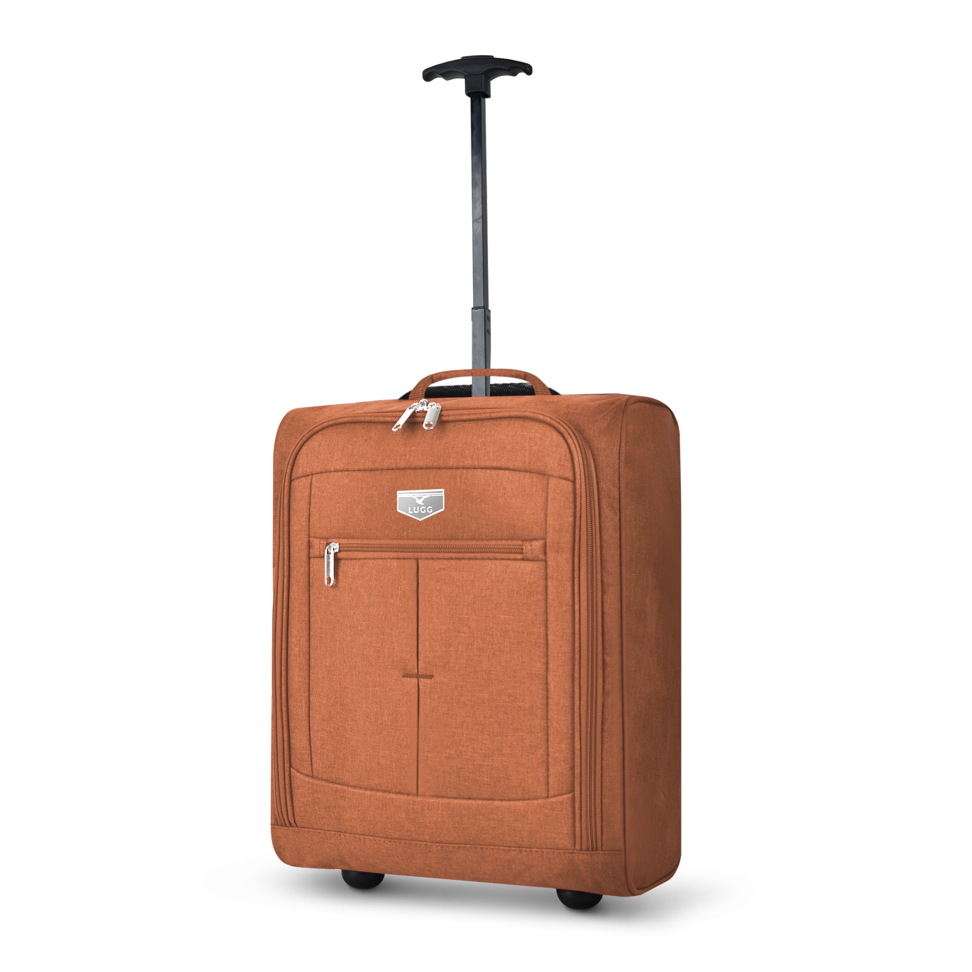 Cabin Approved Lightweight Travel Bag with Wheels - Orange