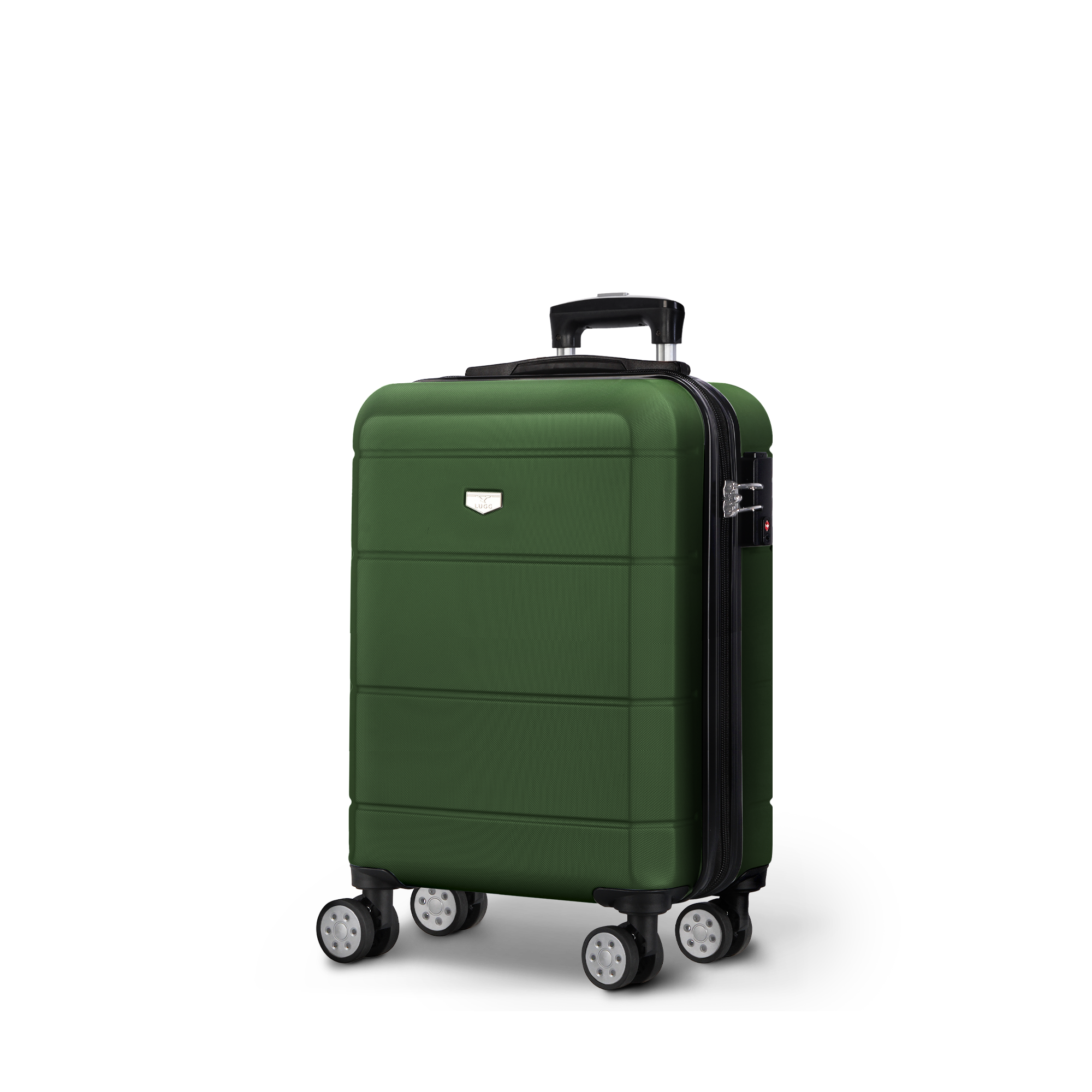 Jetset 20-inch Suitcase in Army Green for Stress-free Travel - UK