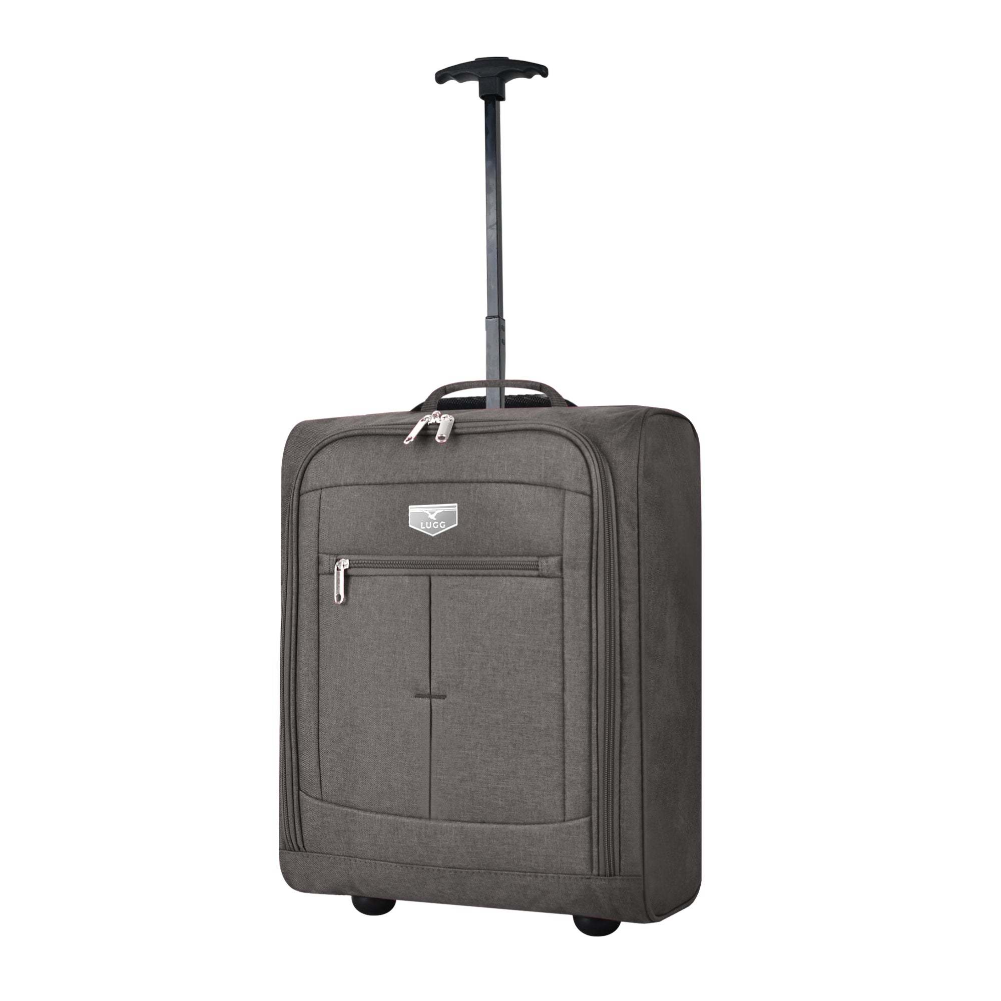 Cabin Approved Lightweight Travel Bag with Wheels - Charcoal