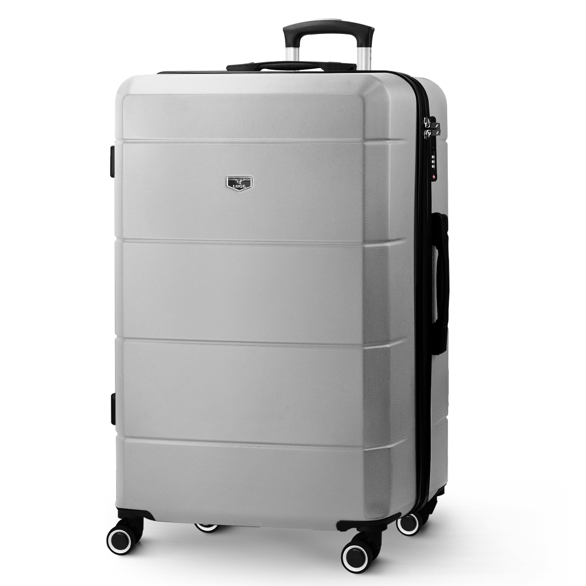 Jetset 28" Large Suitcase in Silver