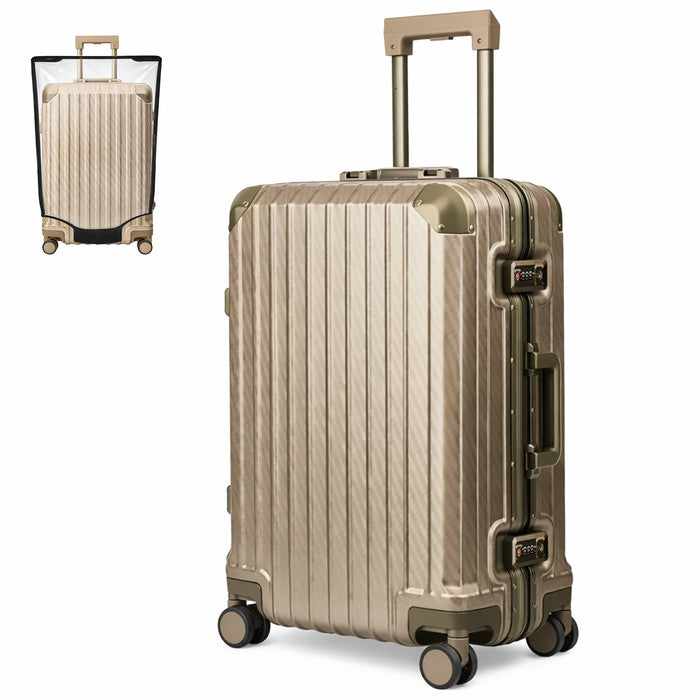 24" Solo Explorer Medium Suitcase - Gold