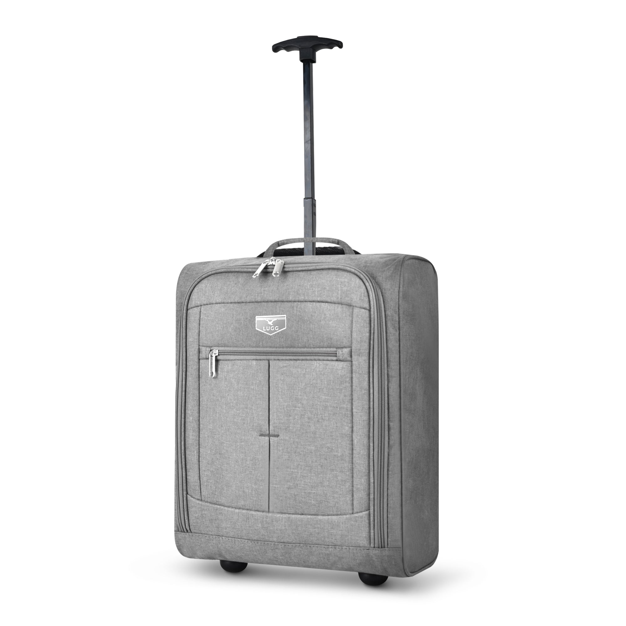 Cabin Approved Lightweight Travel Bag with Wheels - Grey