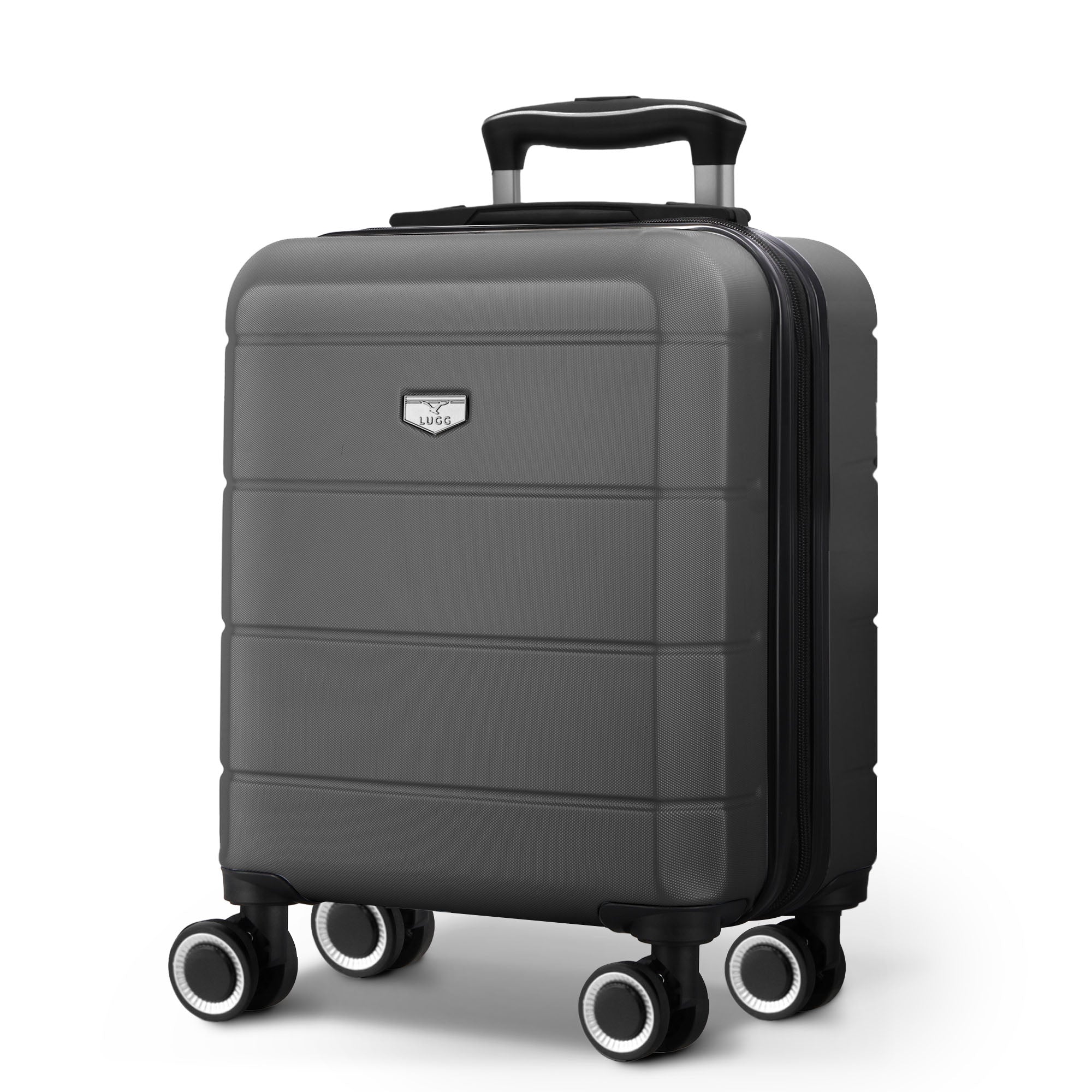 Jetset 15" Underseat Suitcase in Gunmetal Grey
