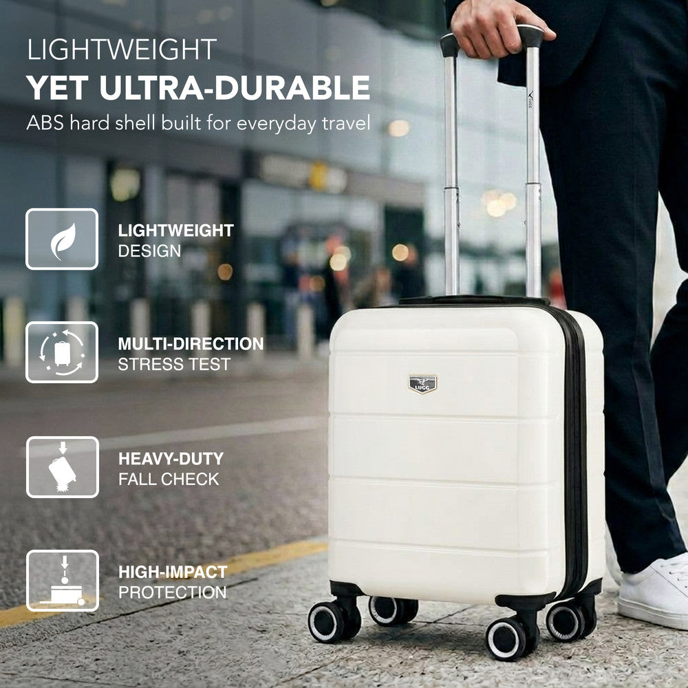 15" Jetset Cabin Bag - Ivory