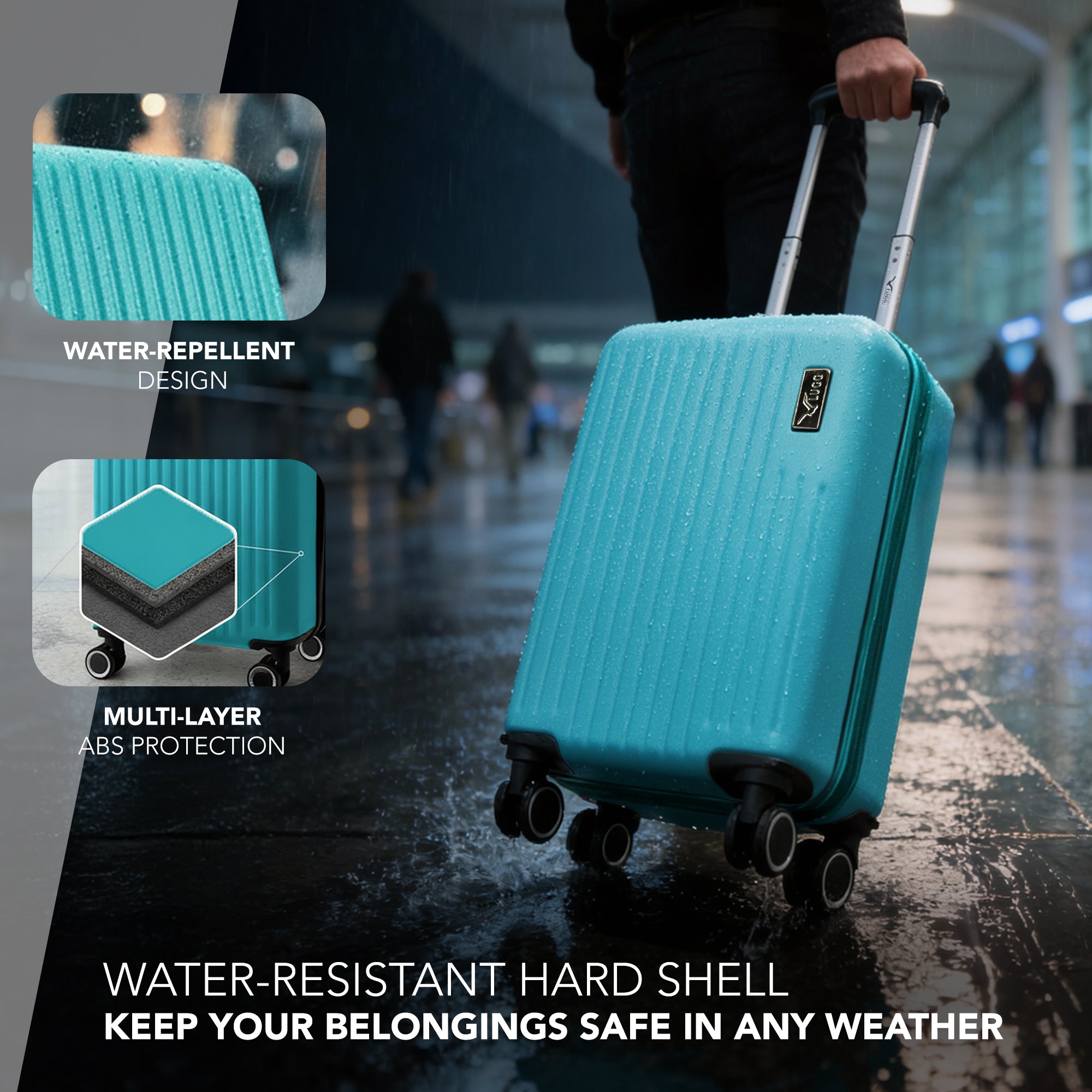 40cm Vacay Underseat Cabin Bag - Ocean