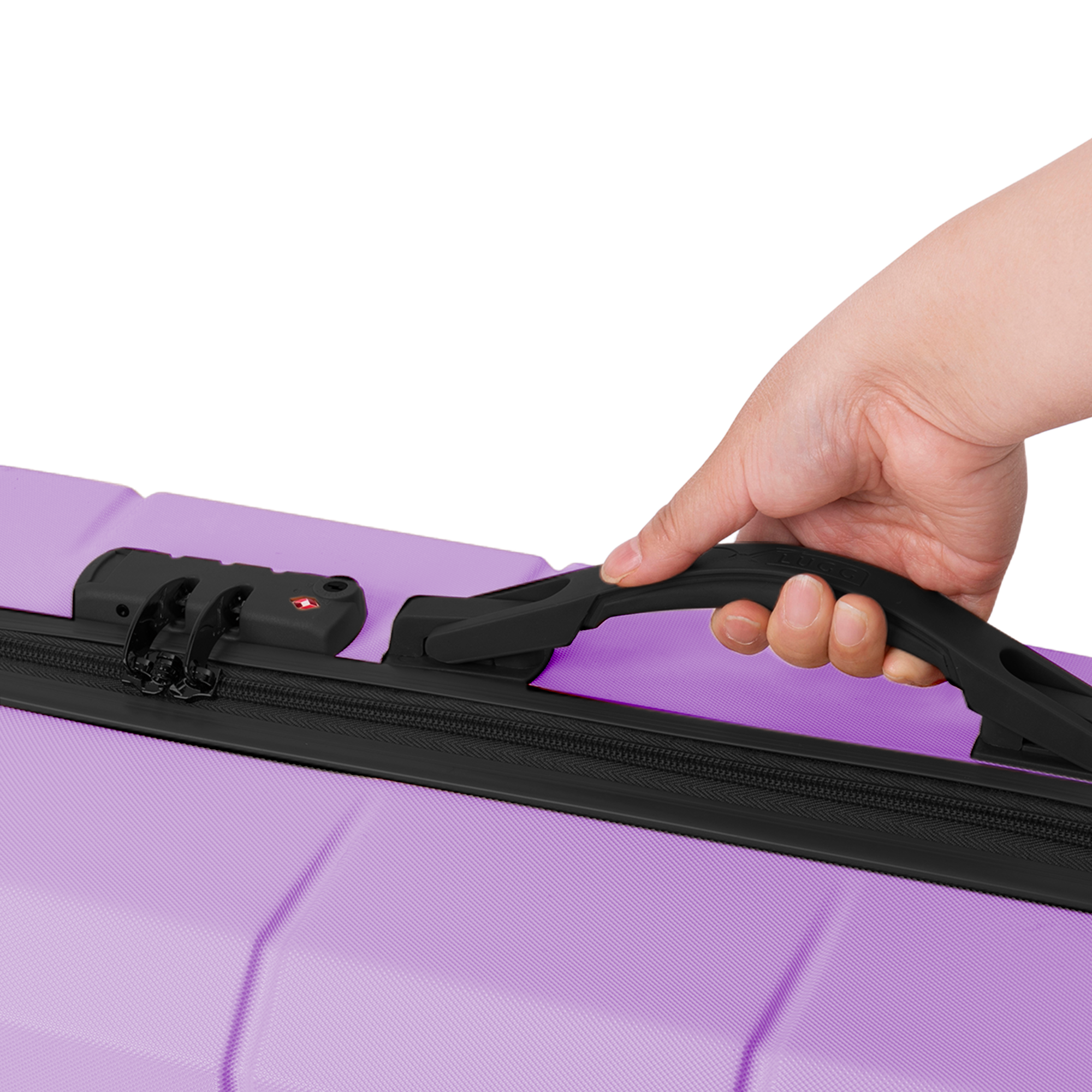 Jetset 3pc Suitcase Set in Lavender
