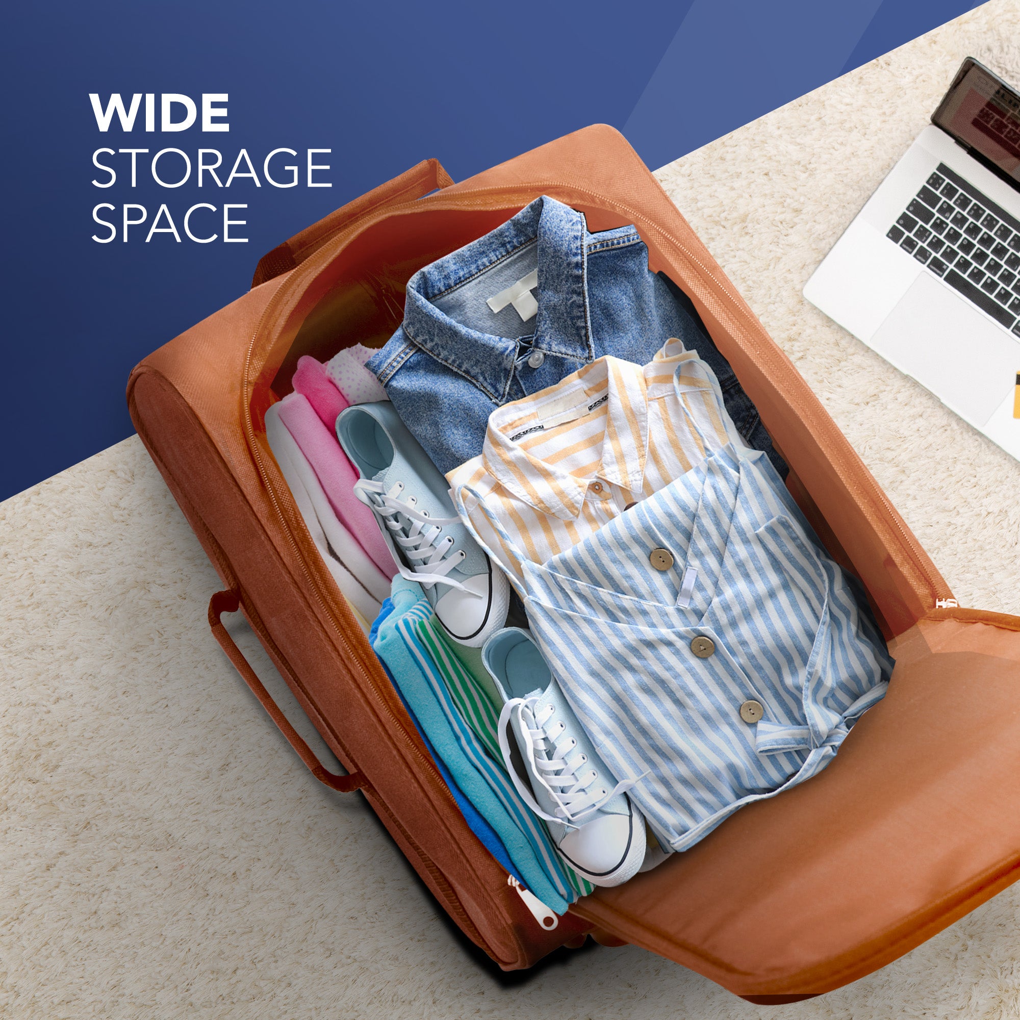 Soft Cabin Bag for EasyJet Overhead Locker - Orange