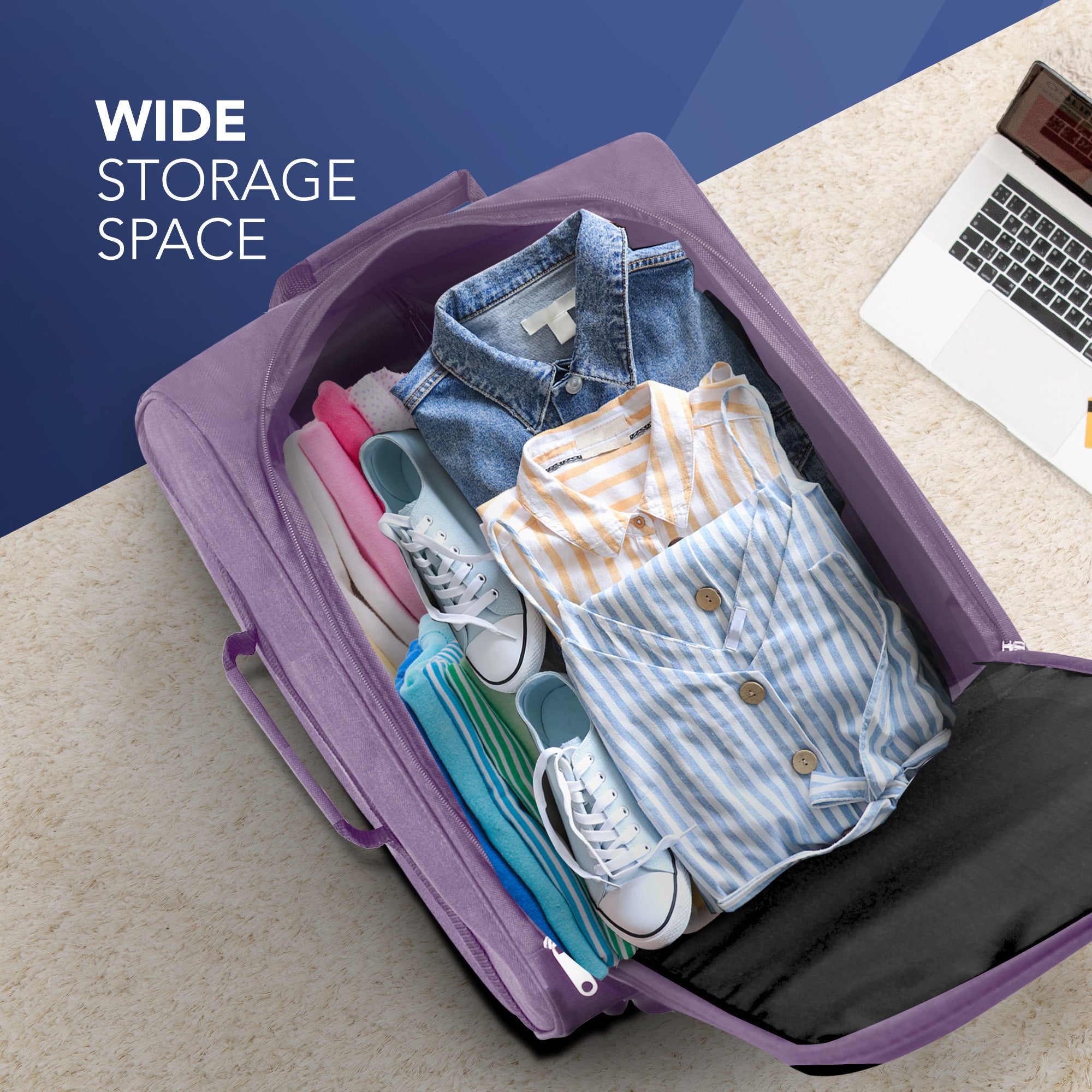 Soft Cabin Bag for EasyJet Overhead Locker - Lilac
