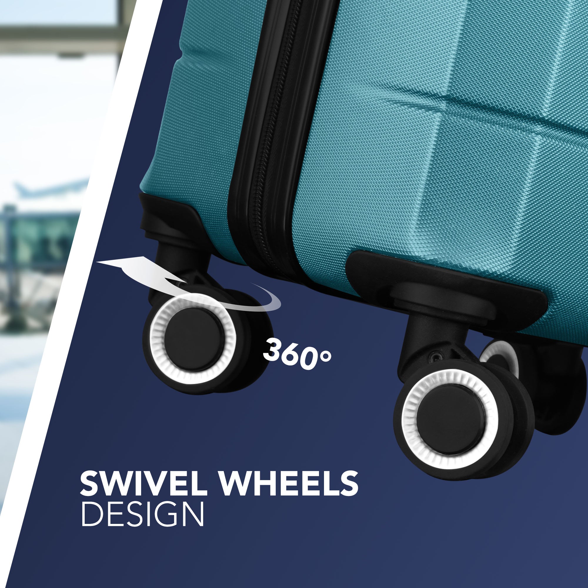 Jetset 20" Cabin Suitcase in Teal