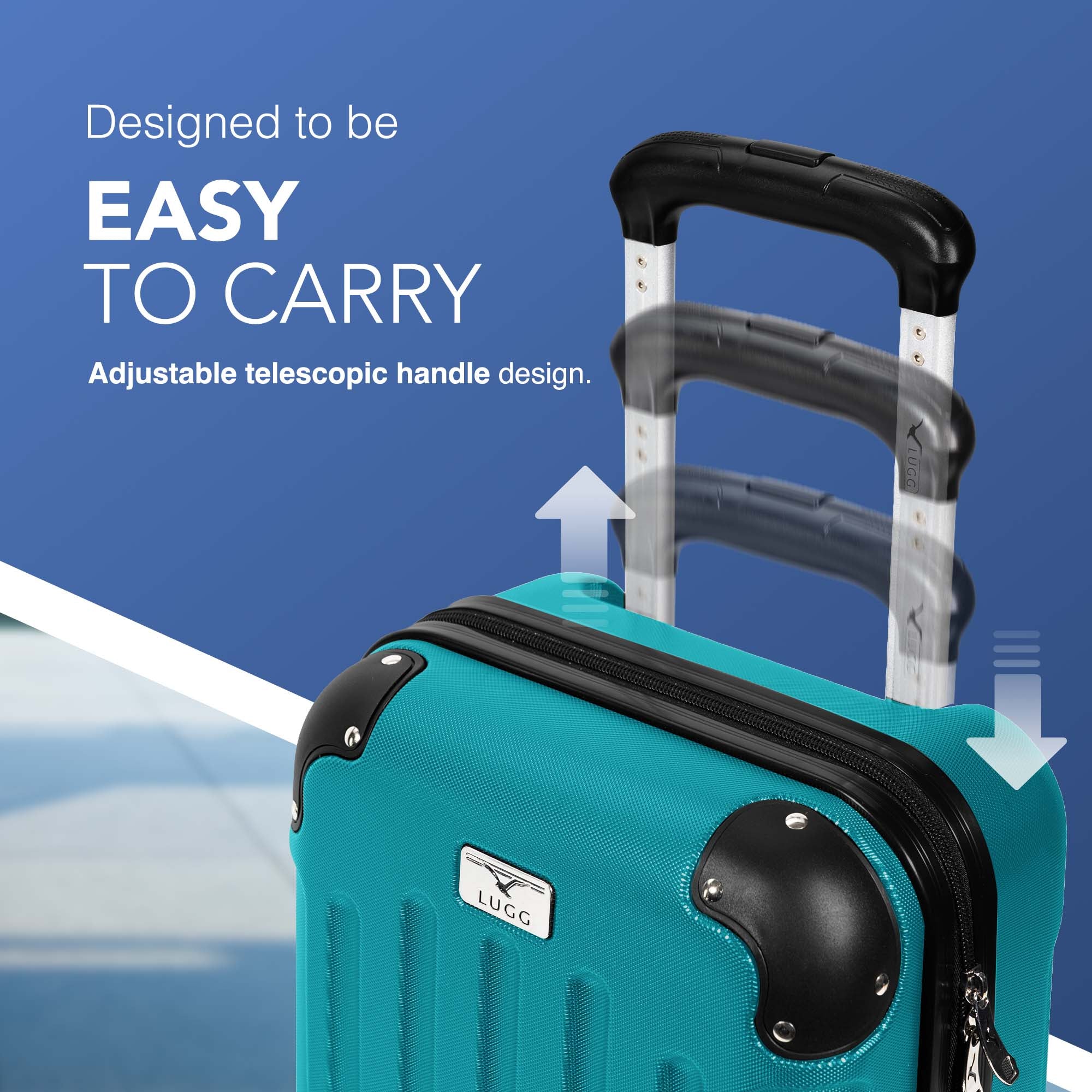 40cm Skywander Underseat Cabin Bag - Teal