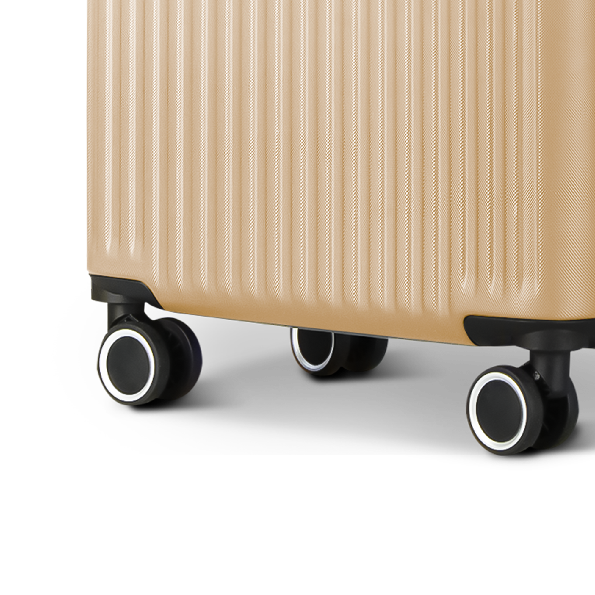 Vacay 28” Suitcase ABS Luggage with TSA Indent Lock, Aluminium Trolley Handle, 360° Spinner Wheels - Airline Compatible (76.5 x 30 x 50.5cm) - Sunset