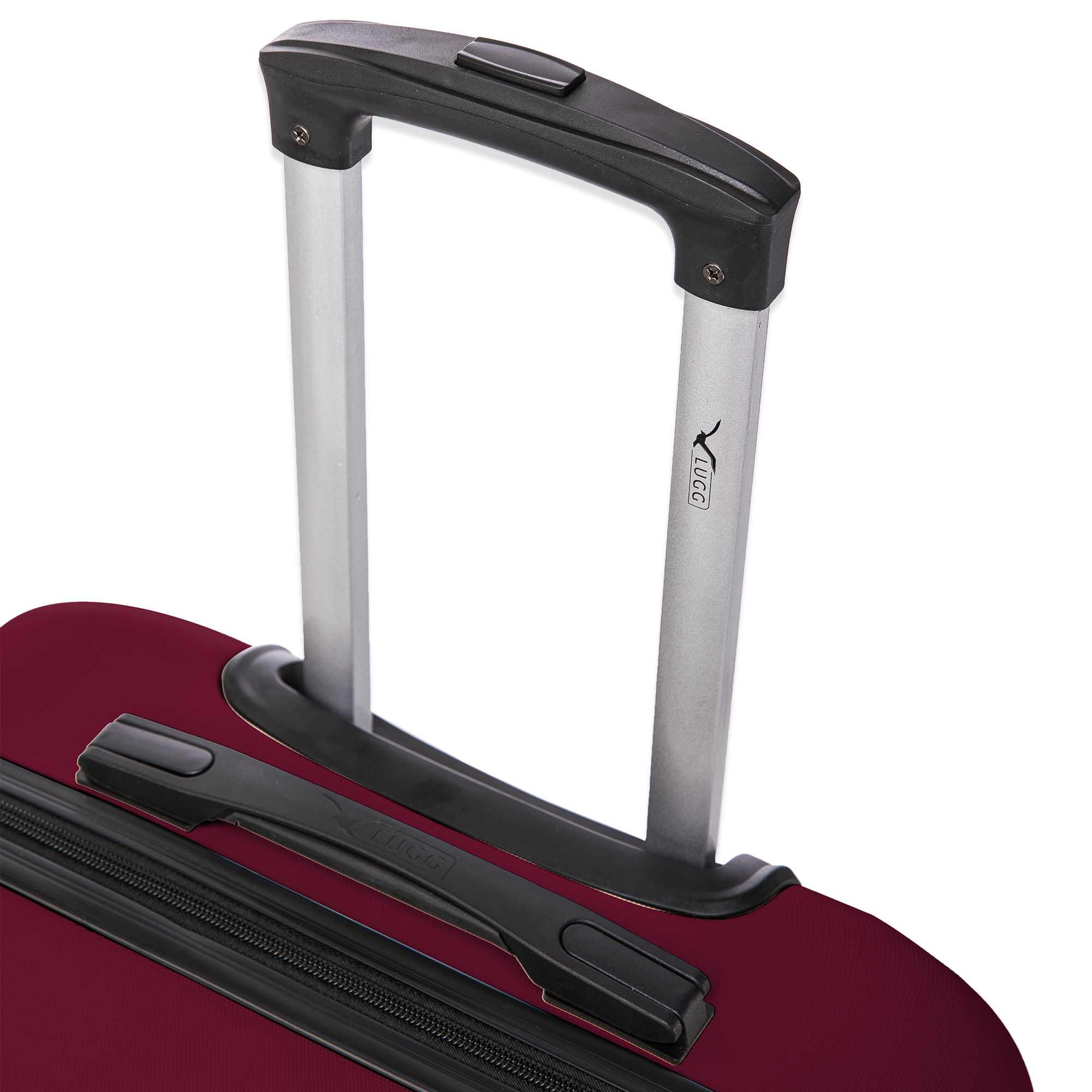 Skywander 3pc Suitcase Set in Burgundy