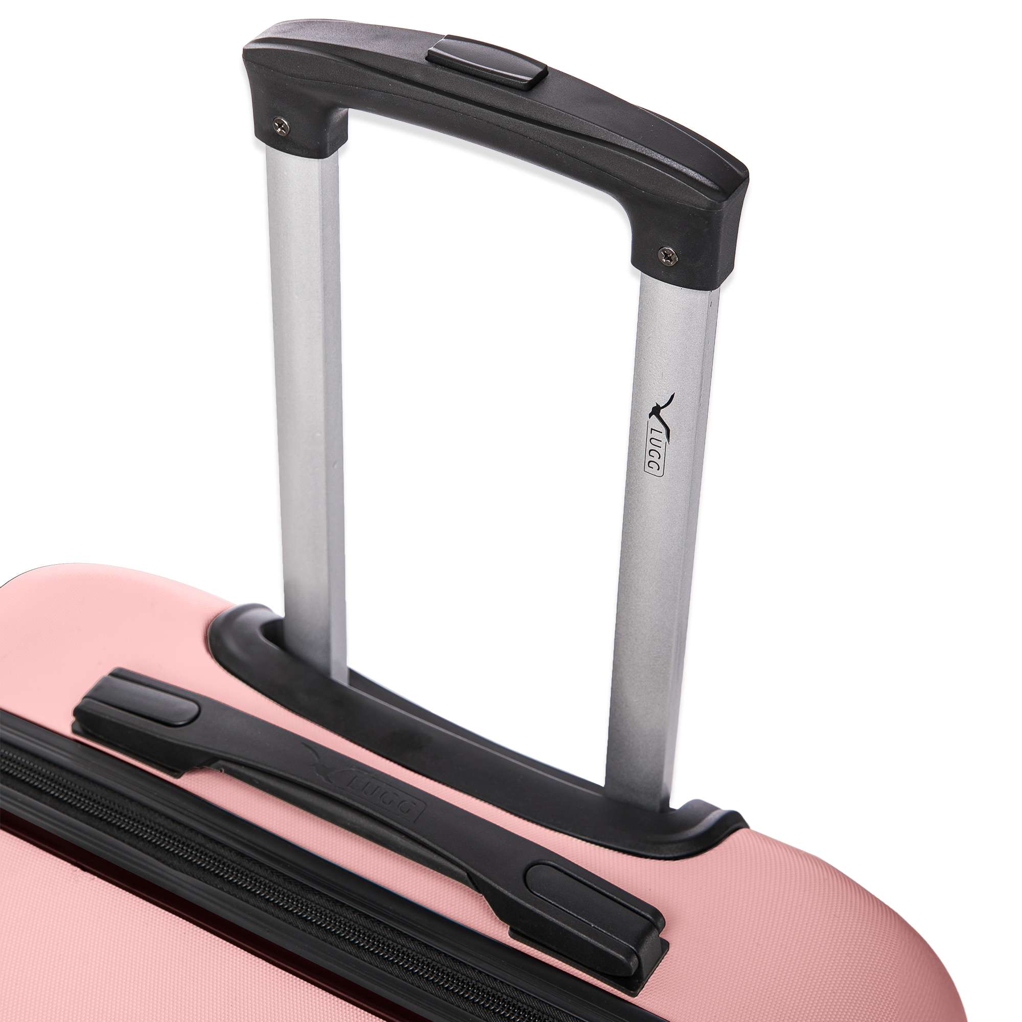 Skywander 3pc Suitcase Set in Rose Gold