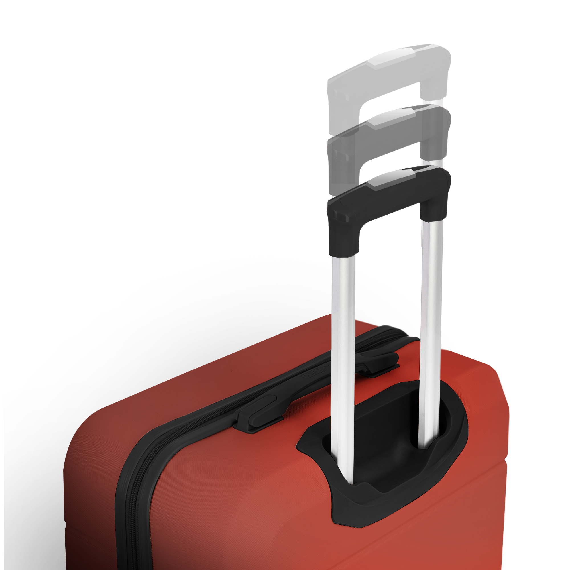 Jetset 3pc Suitcase Set in Red