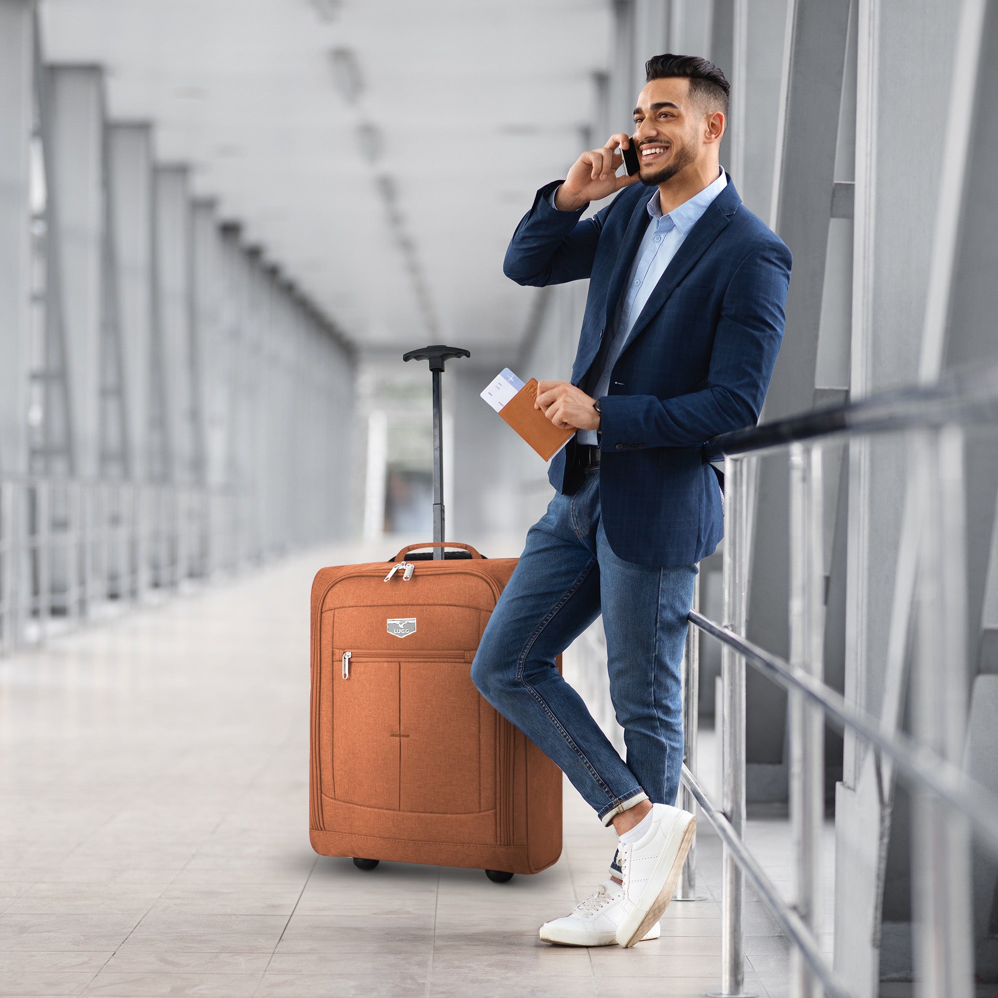 Soft Cabin Bag for EasyJet Overhead Locker - Orange