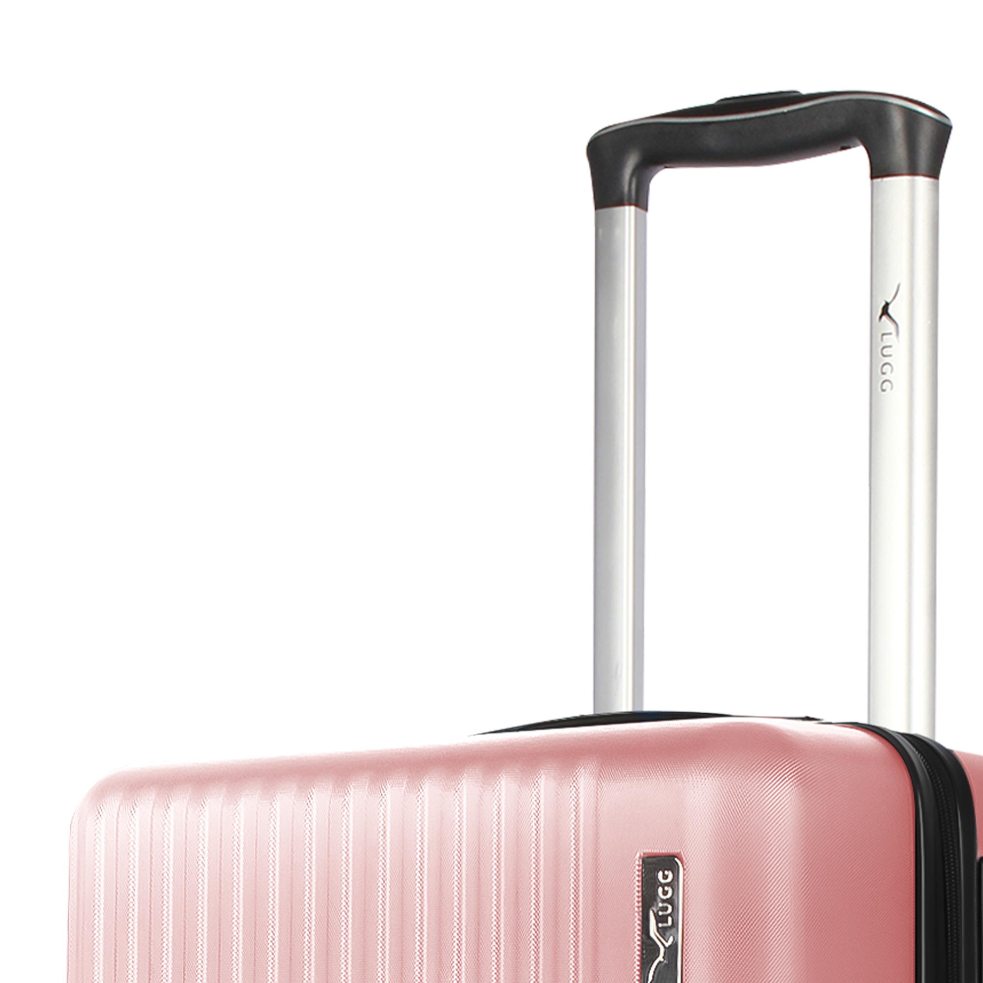 Vacay 24” Suitcase ABS Luggage with TSA Indent Lock, Aluminium Trolley Handle, 360° Spinner Wheels - Airline Compatible (66.5 x 25.5 x 44cm) - Clay