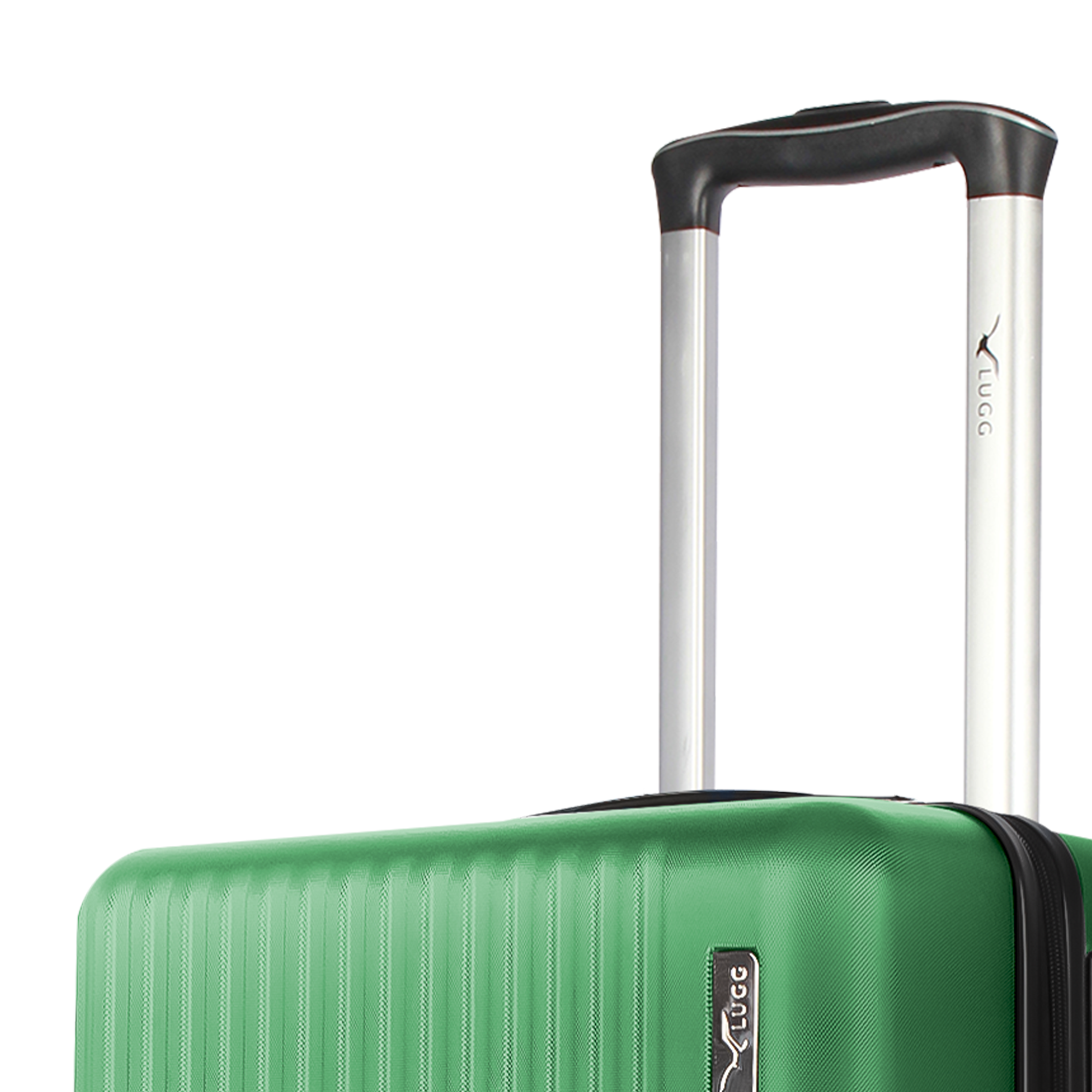 Vacay 24” Suitcase ABS Luggage with TSA Indent Lock, Aluminium Trolley Handle, 360° Spinner Wheels - Airline Compatible (66.5 x 25.5 x 44cm) - Forest
