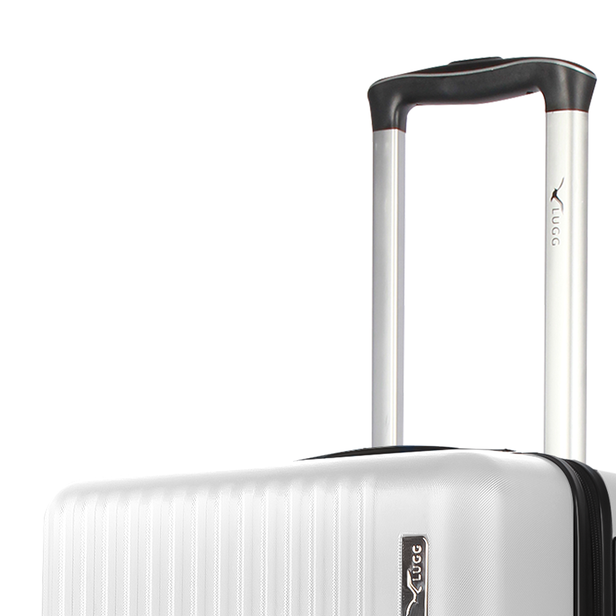 Vacay 28” Suitcase ABS Luggage with TSA Indent Lock, Aluminium Trolley Handle, 360° Spinner Wheels - Airline Compatible (76.5 x 30 x 50.5cm) - Pearl