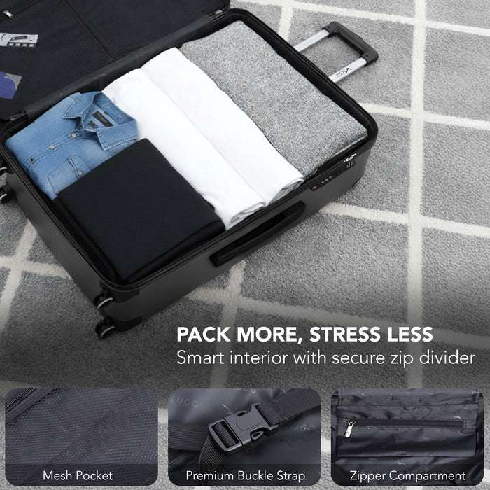 28" Jetset Large Suitcase - Gunmetal