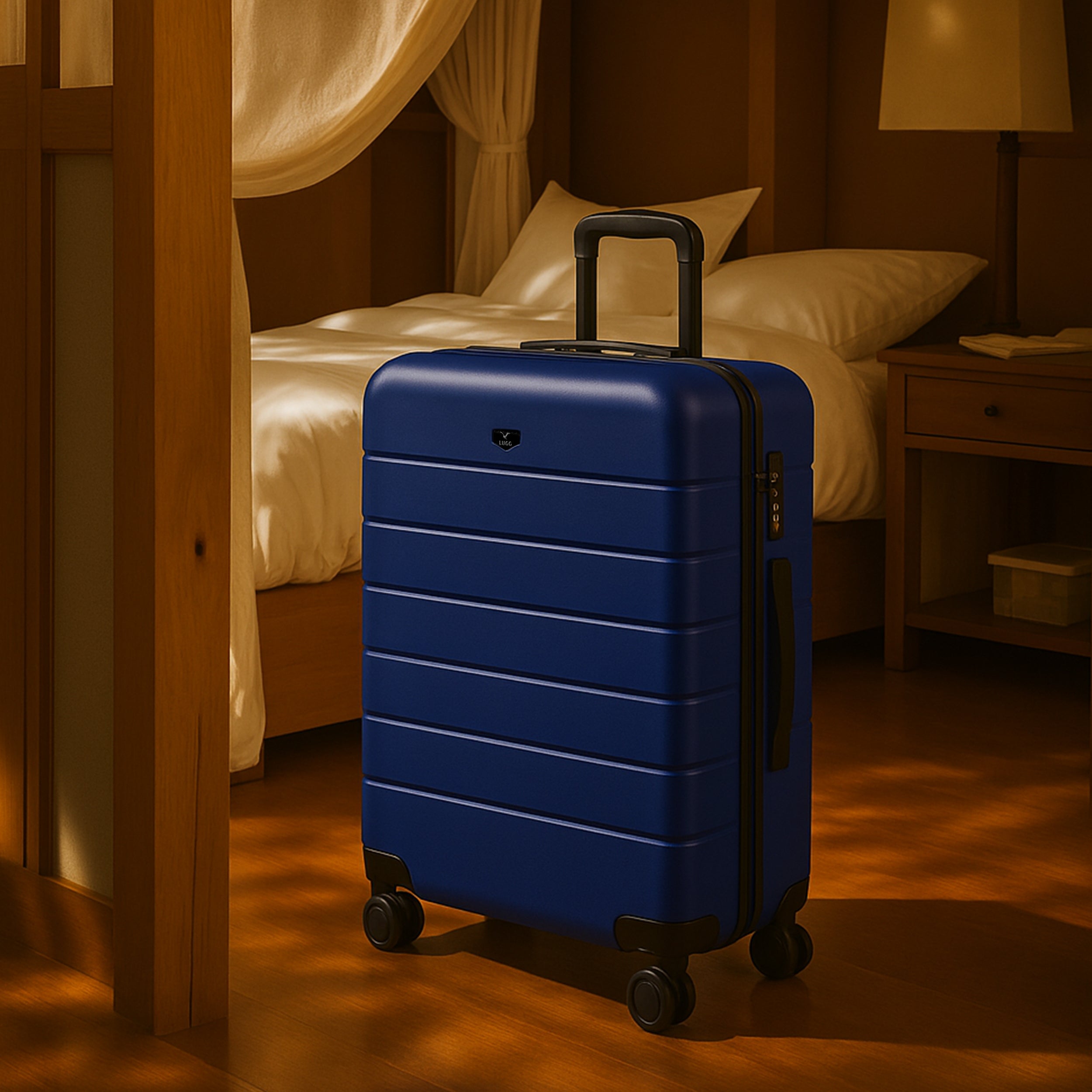 Lugg Flex 28" Suitcase in Navy Blue