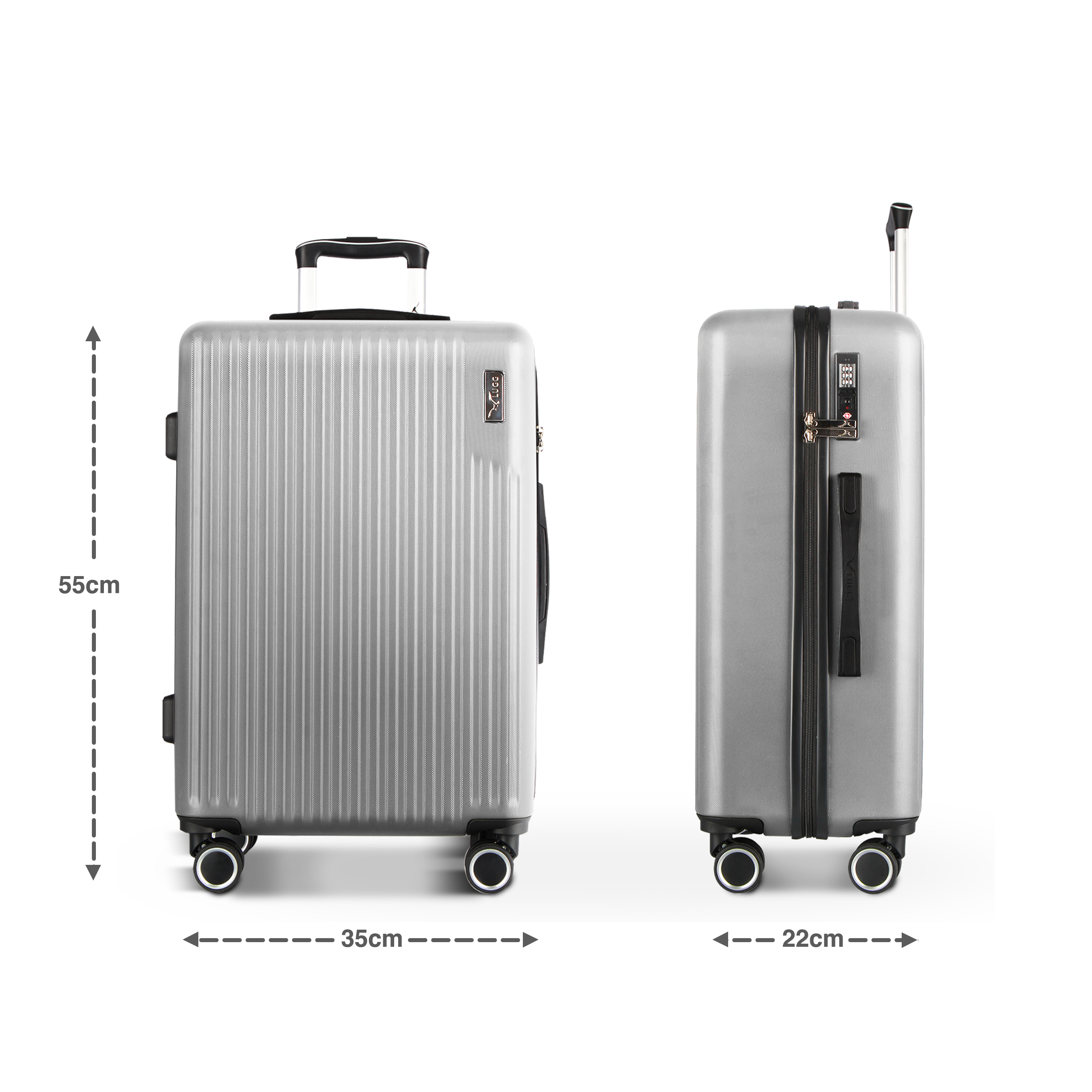 20-inch Vacay Cabin Suitcase in Raven – Perfect for Your Getaway - UK