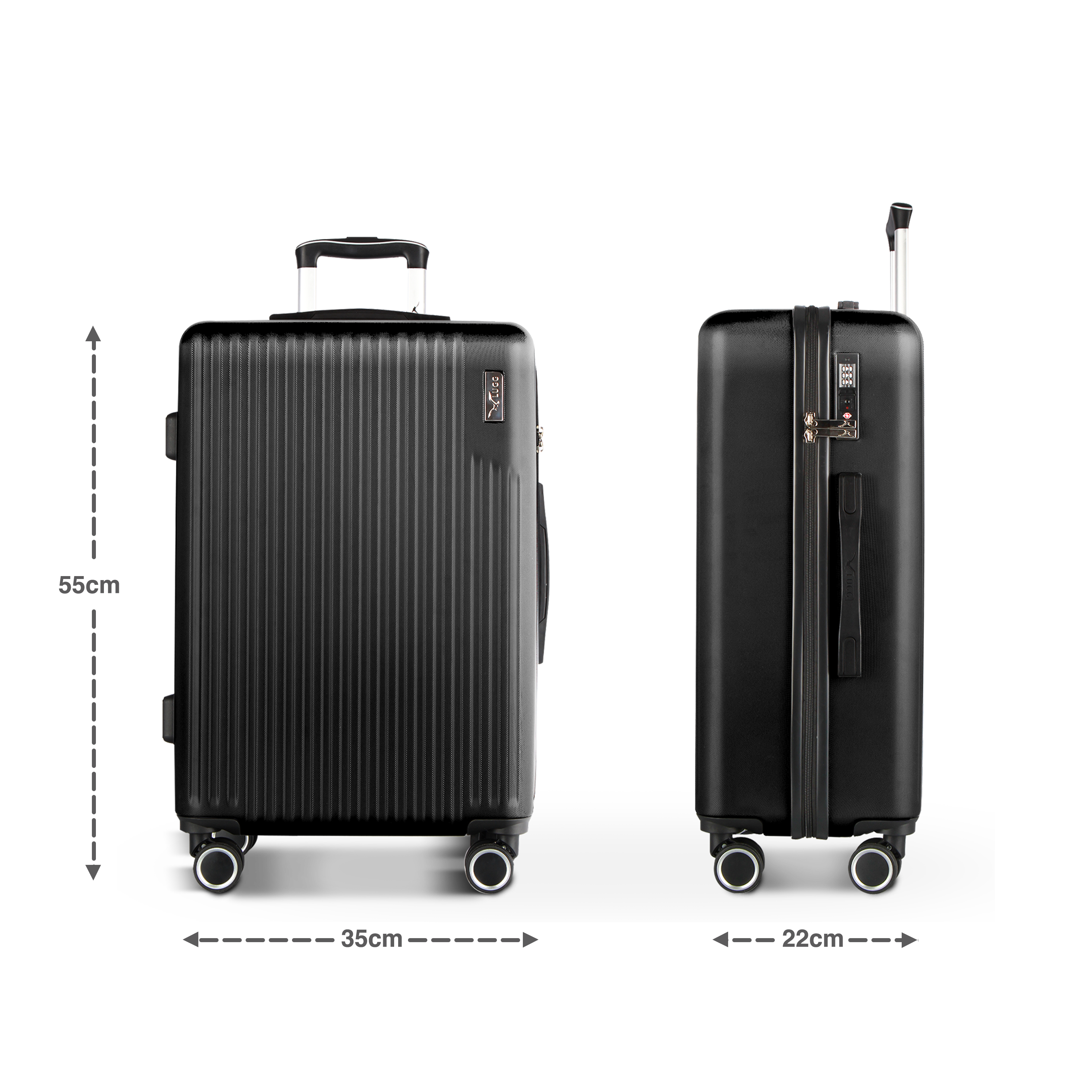 Vacay 20" Cabin Suitcase in Shadow