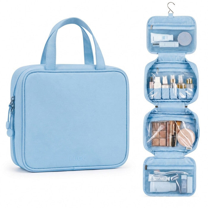 Hanging Toiletry Bag - Slate Blue