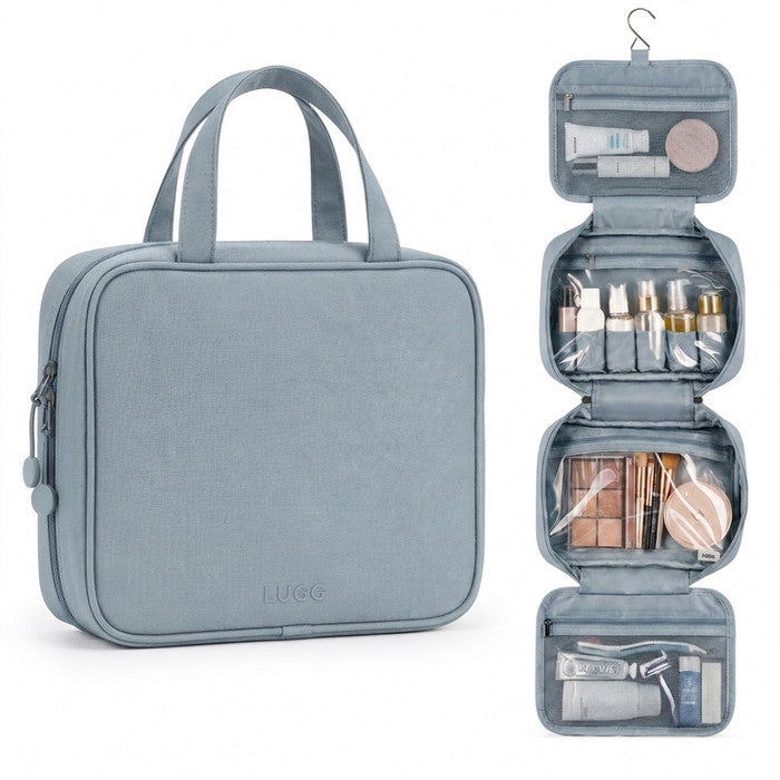 Hanging Toiletry Bag - Gunmetal