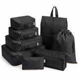Packing Cubes 8piece Black