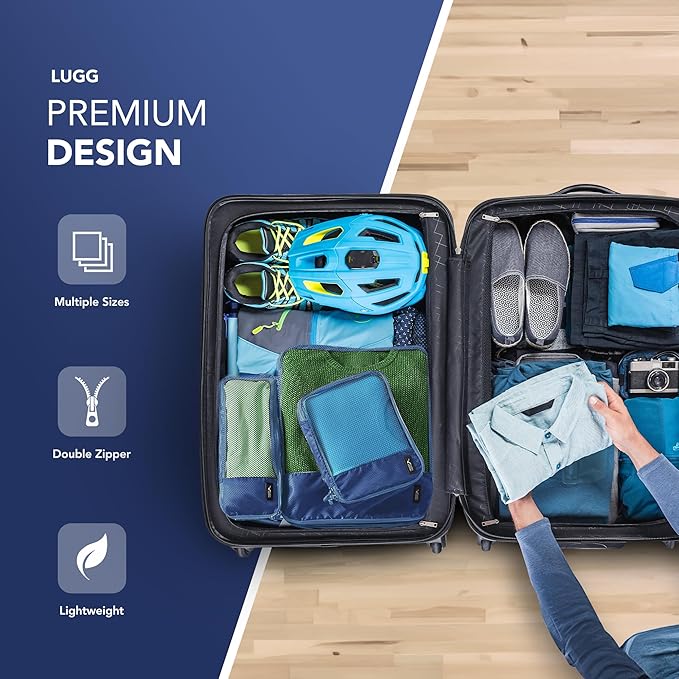 LUGG Lightweight Packing Cubes (Set of 4)