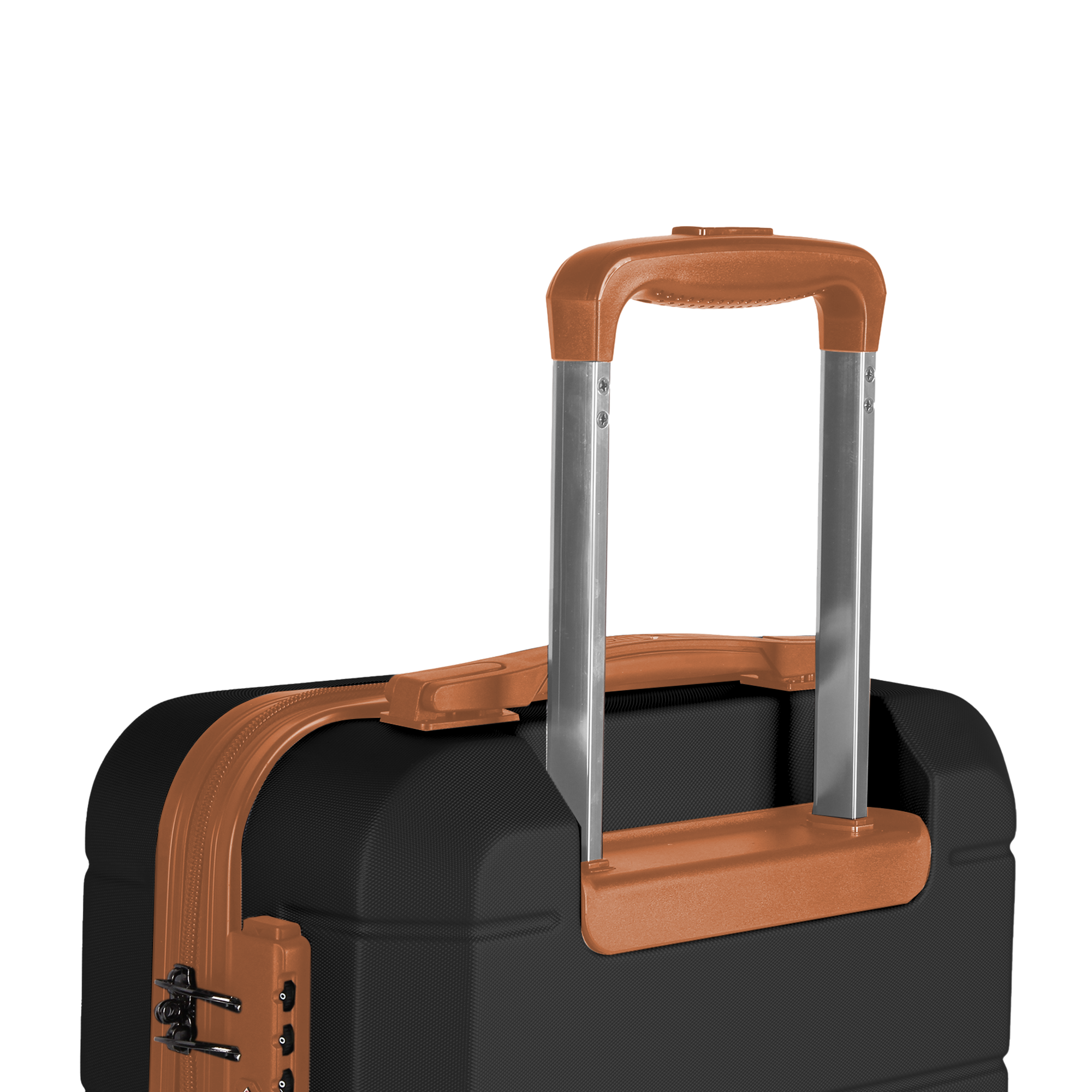 Jetset 20" Cabin Suitcase in Black & Brown