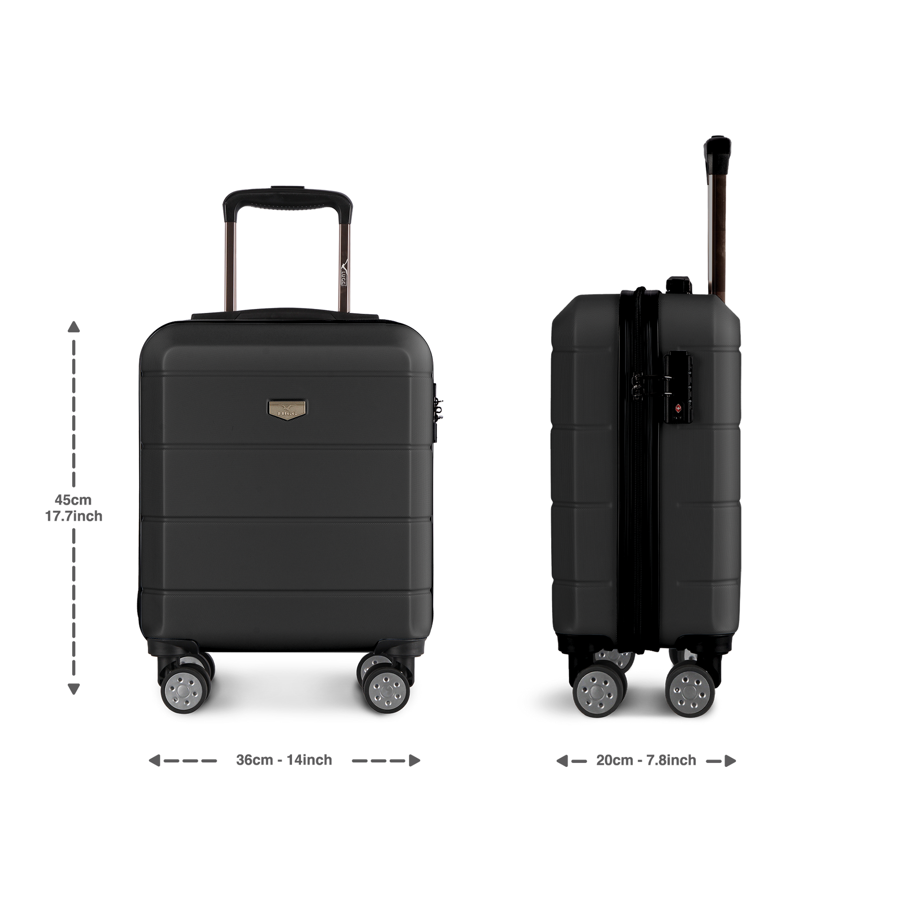 Travel in Style with Jetset Cabin Suitcase in Black Shop Now UK