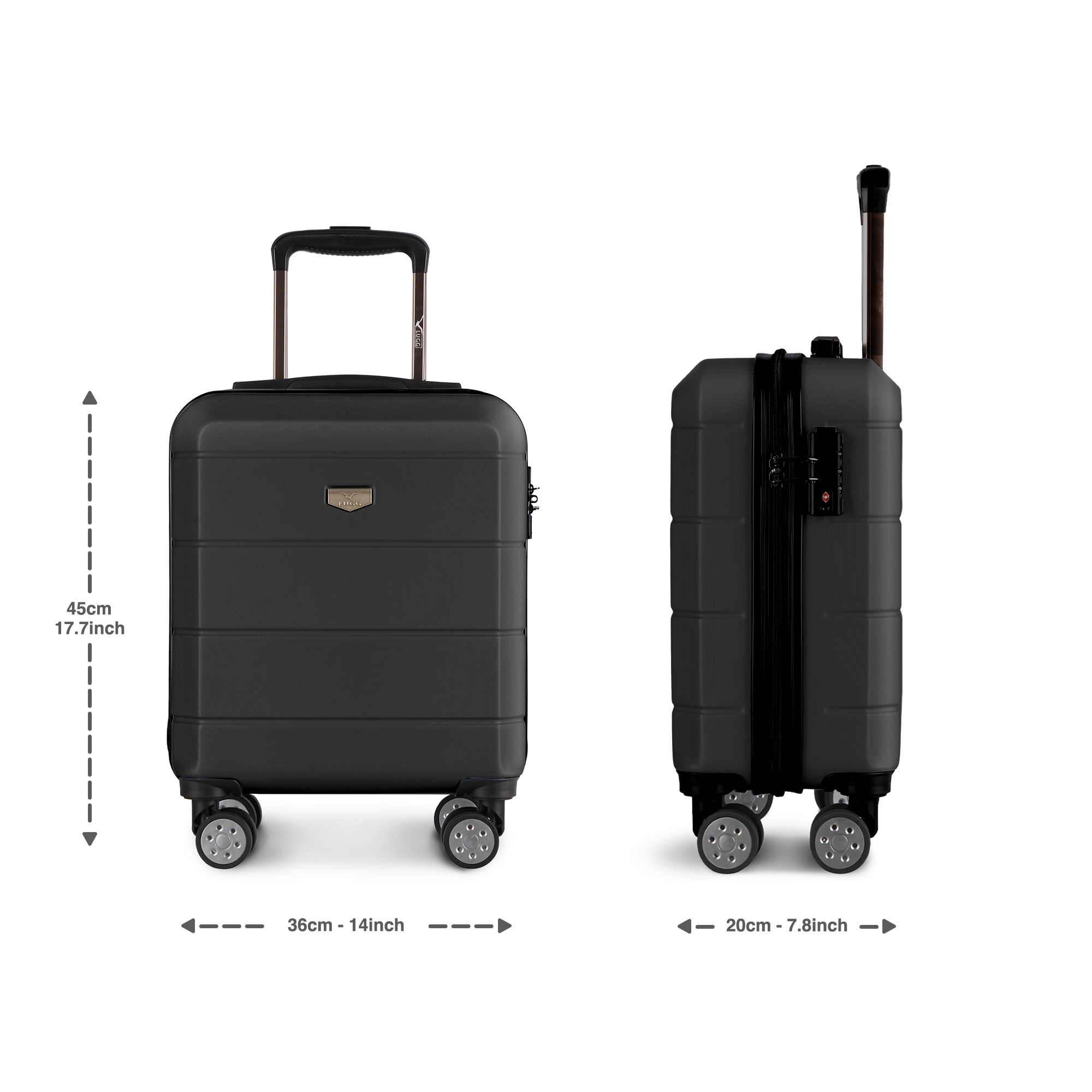 Travel in Style with Jetset Cabin Suitcase in Black - Shop Now - UK