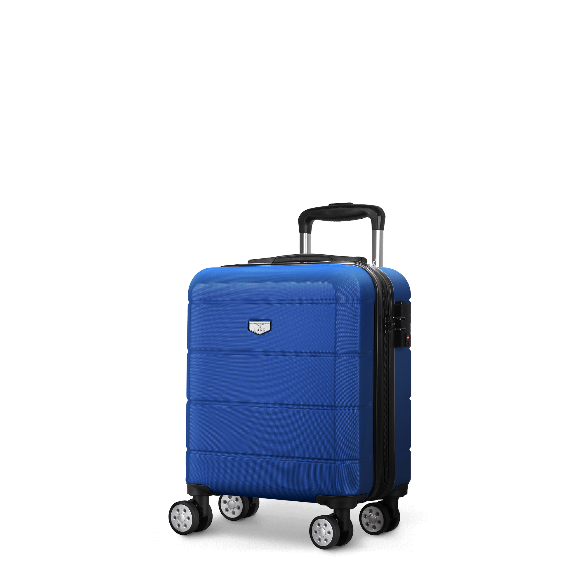 Get Jetset Cabin Suitcase in Blue - Lightweight Suitcase - UK