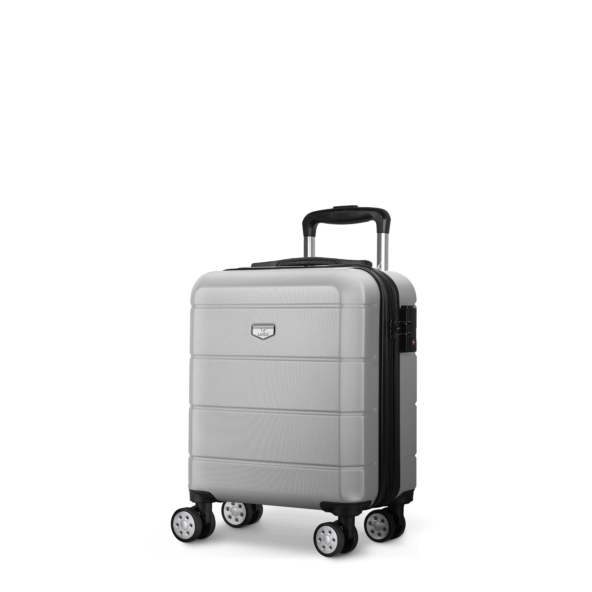 Jetset 15" Underseat Suitcase in Silver