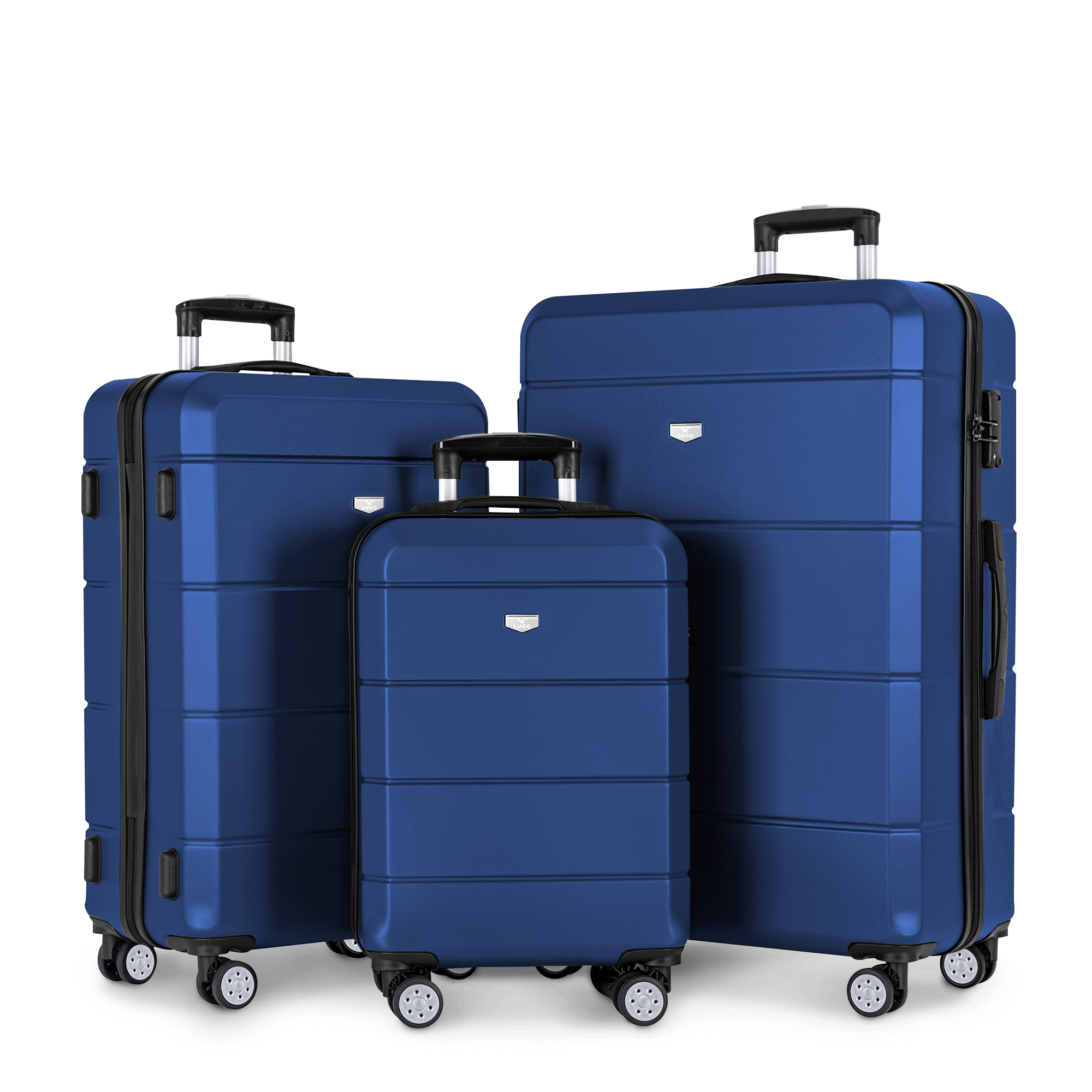 Jetset 3pc Suitcase Set in Blue