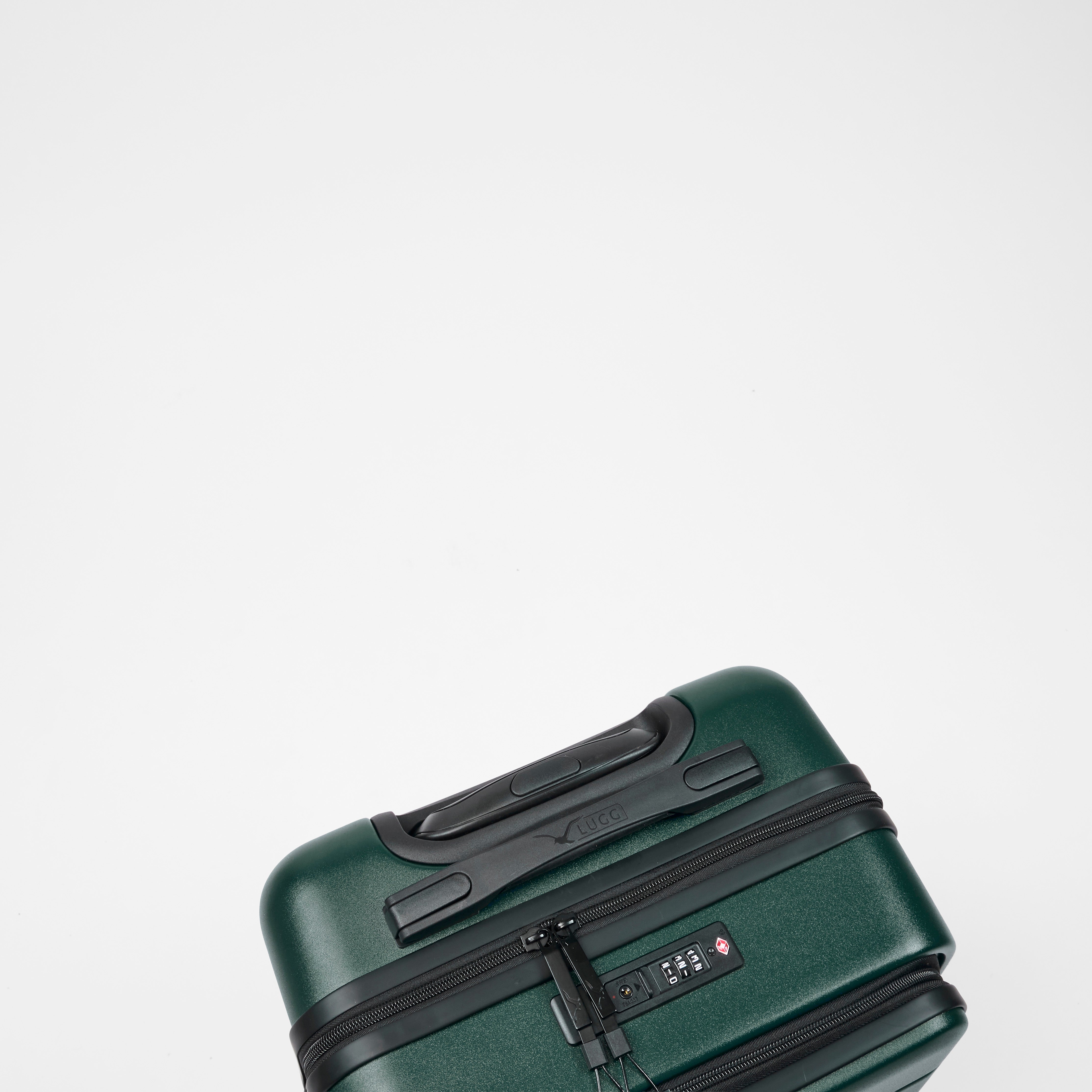 Lugg Flex Plus 20” Cabin Suitcase in Army Green