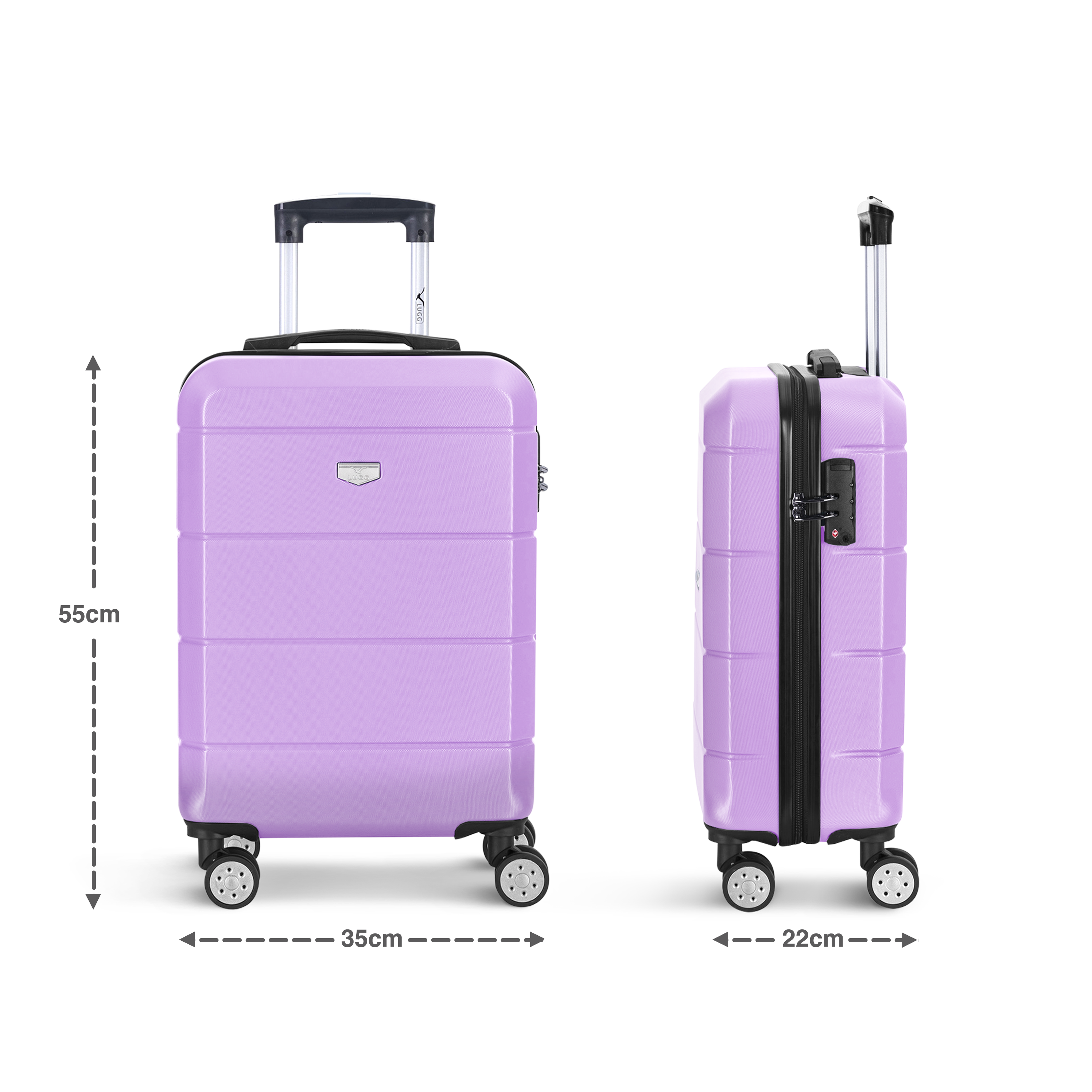 Jetset 20" Cabin Suitcase in Lavender