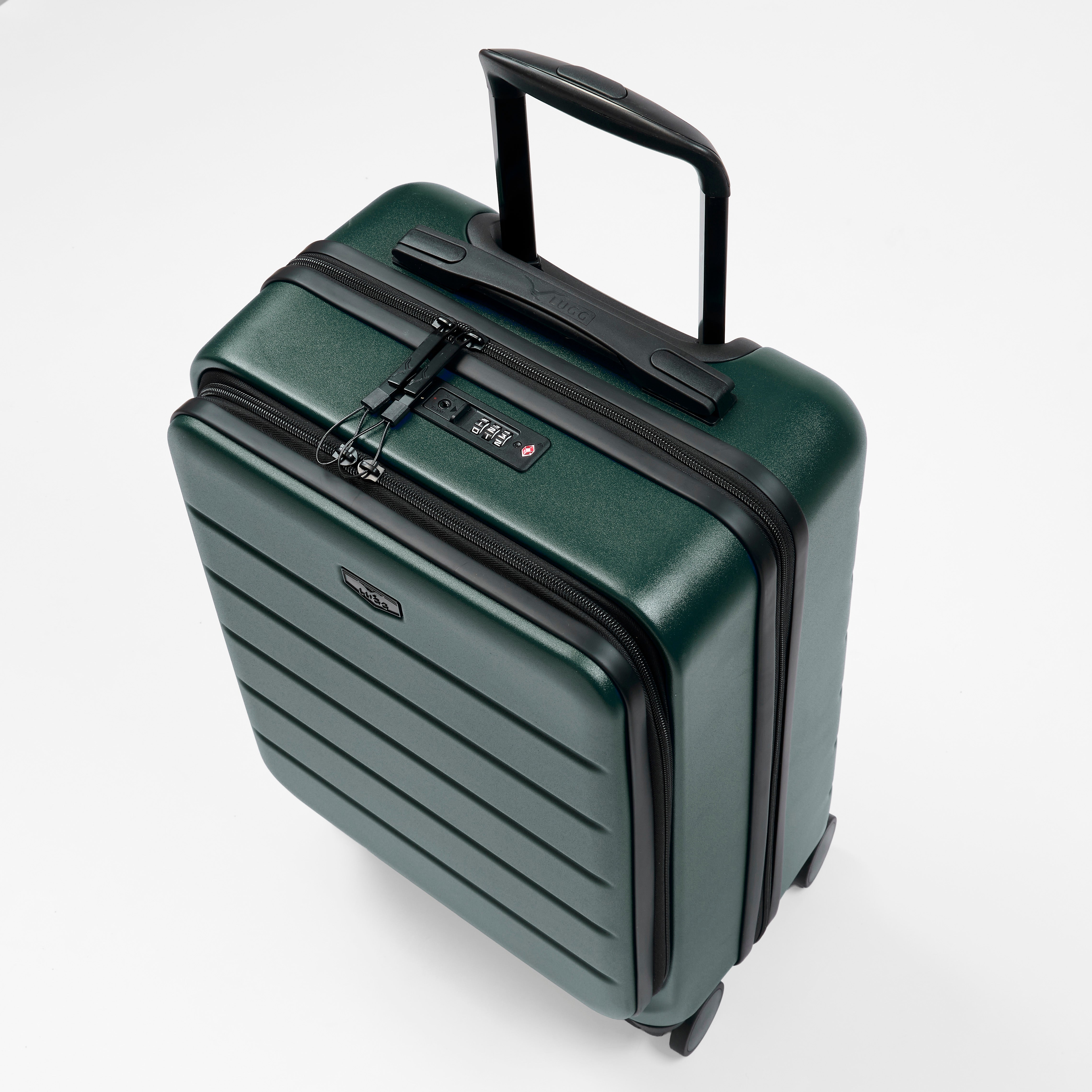 Lugg Flex Plus 20” Cabin Suitcase in Army Green